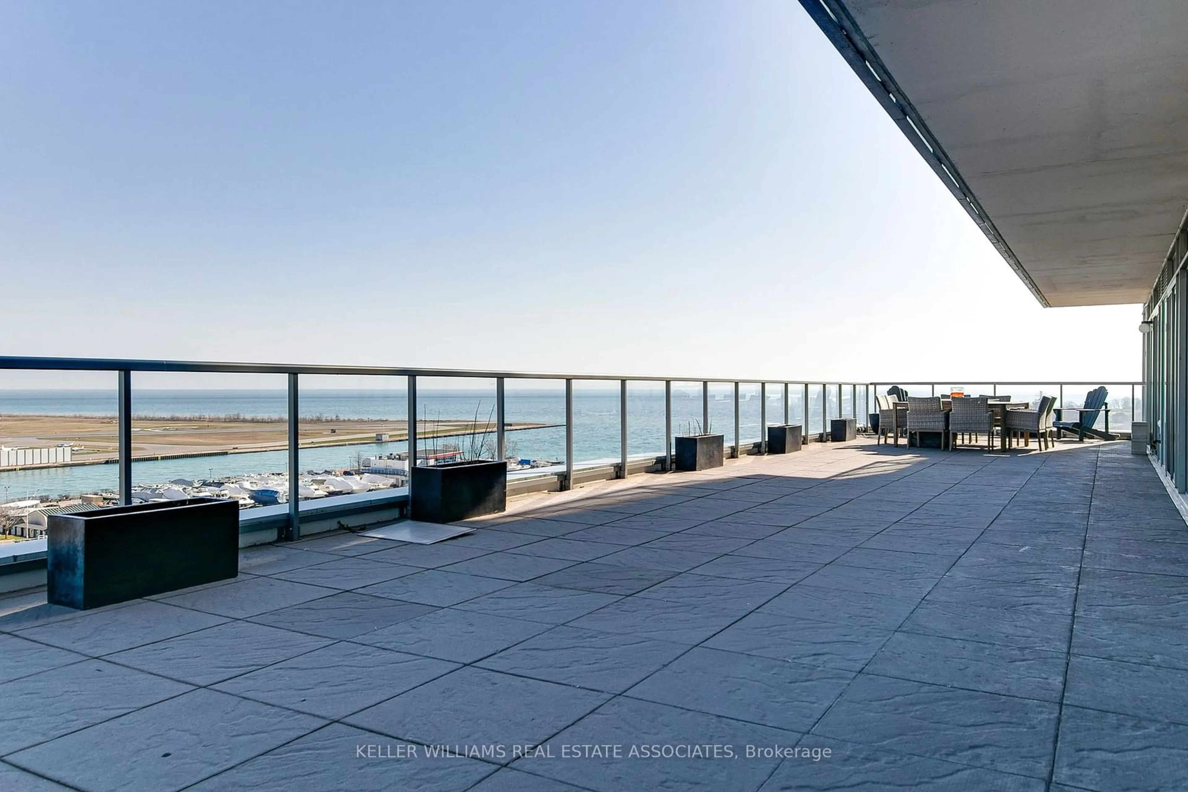 Patio, water/lake/river/ocean view for 90 Stadium Rd #1002, Toronto Ontario M5V 3W5