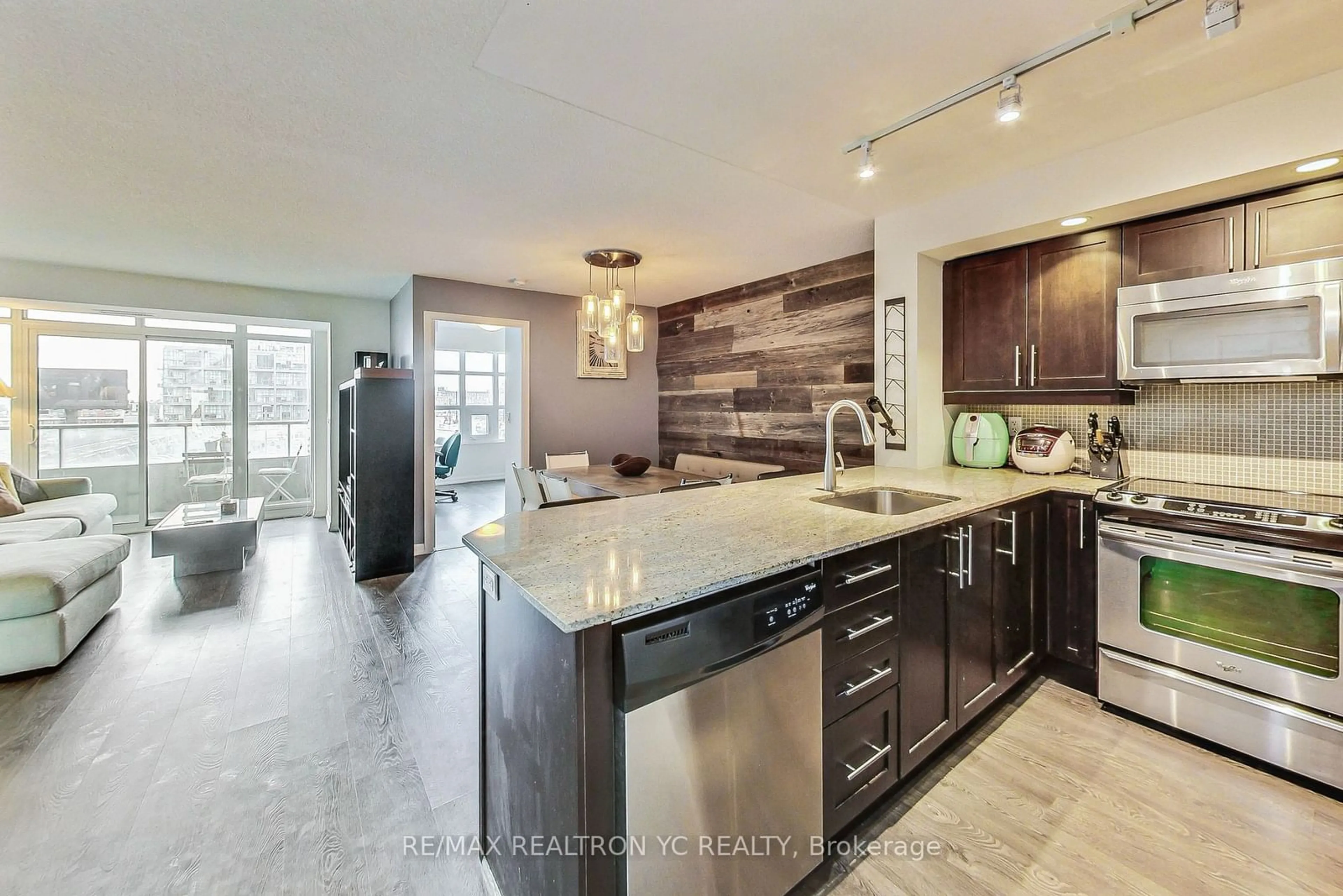 Contemporary kitchen for 85 East Liberty St #721, Toronto Ontario M6K 3R4