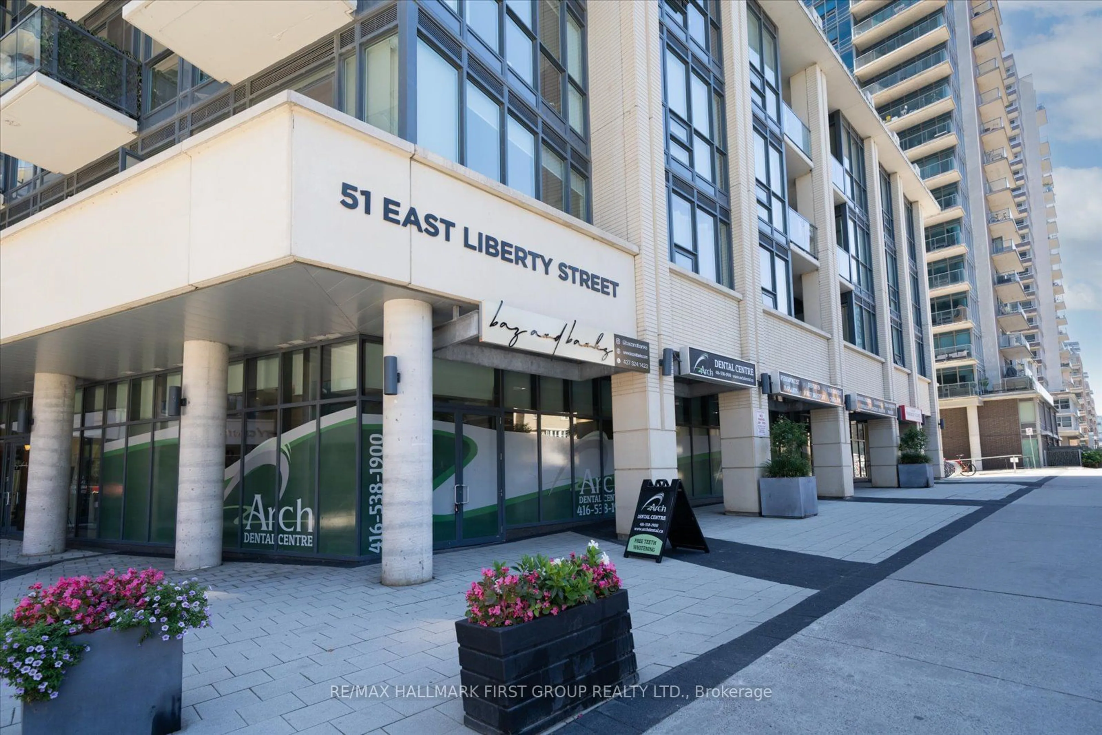 Indoor lobby for 51 East Liberty St #1816, Toronto Ontario M6K 3P8