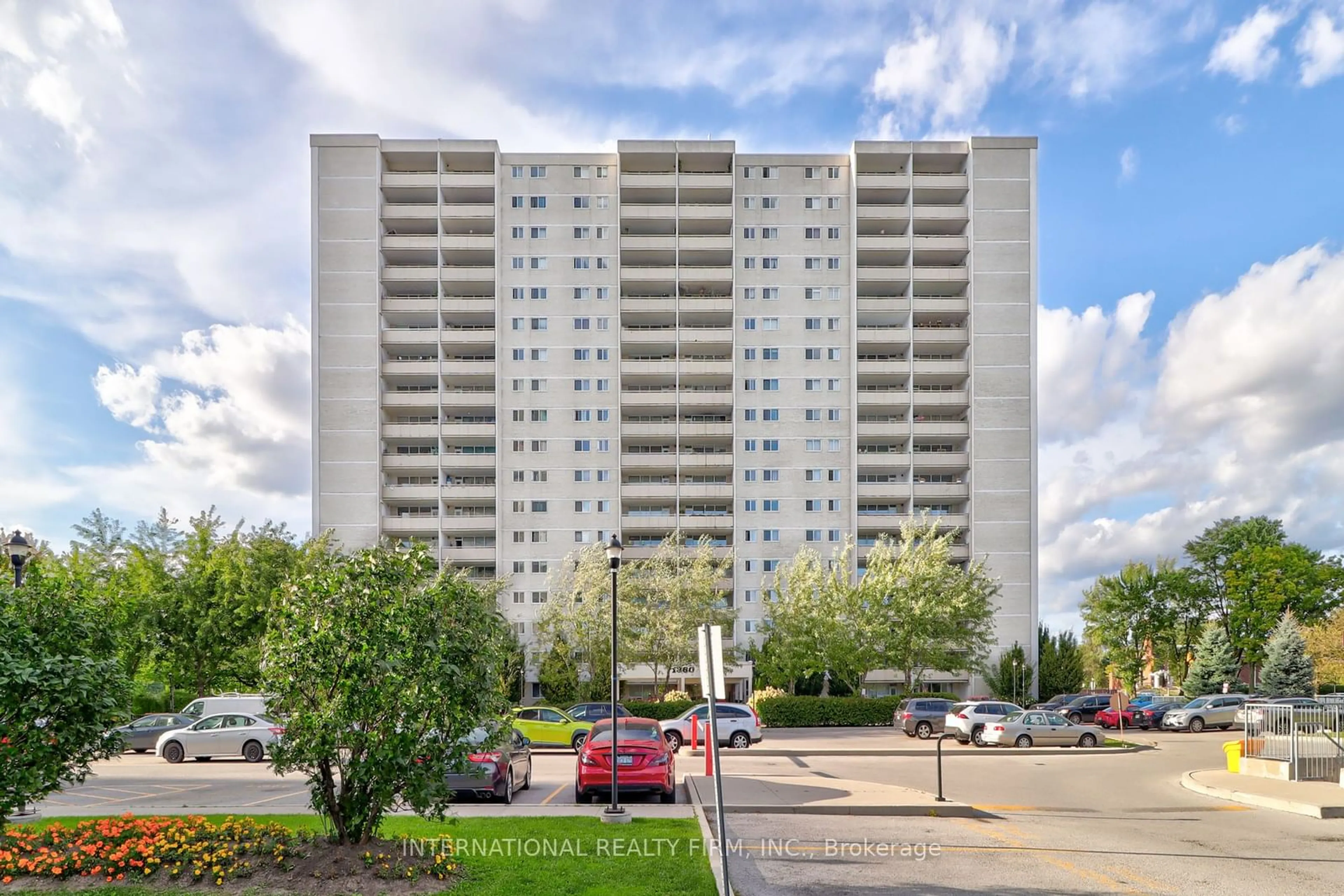 A pic from exterior of the house or condo, the front or back of building for 1360 York Mills Rd #1111, Toronto Ontario M3A 2A3