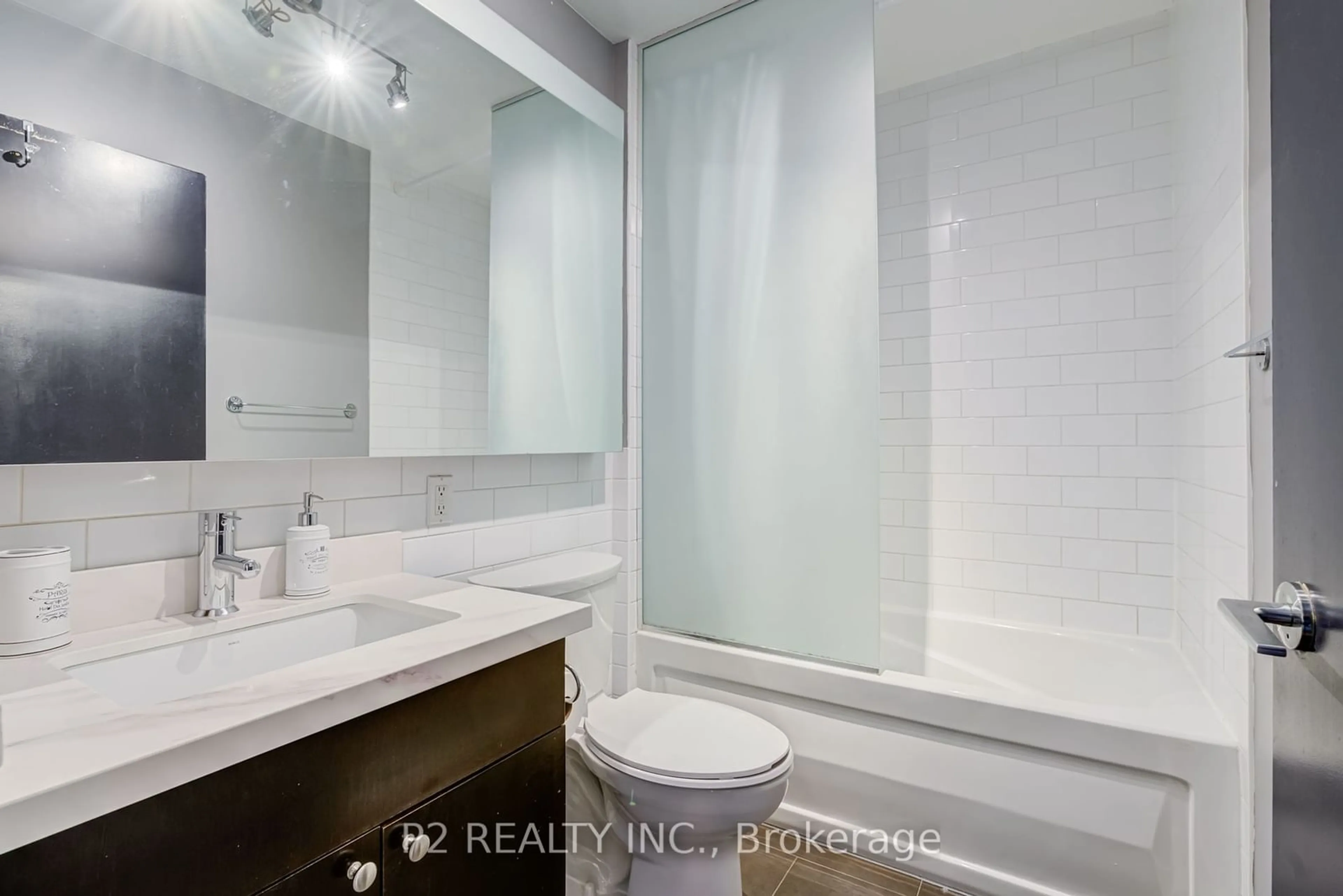 Bathroom, not visible floor for 1 Shaw St #1123, Toronto Ontario M6K 0A1