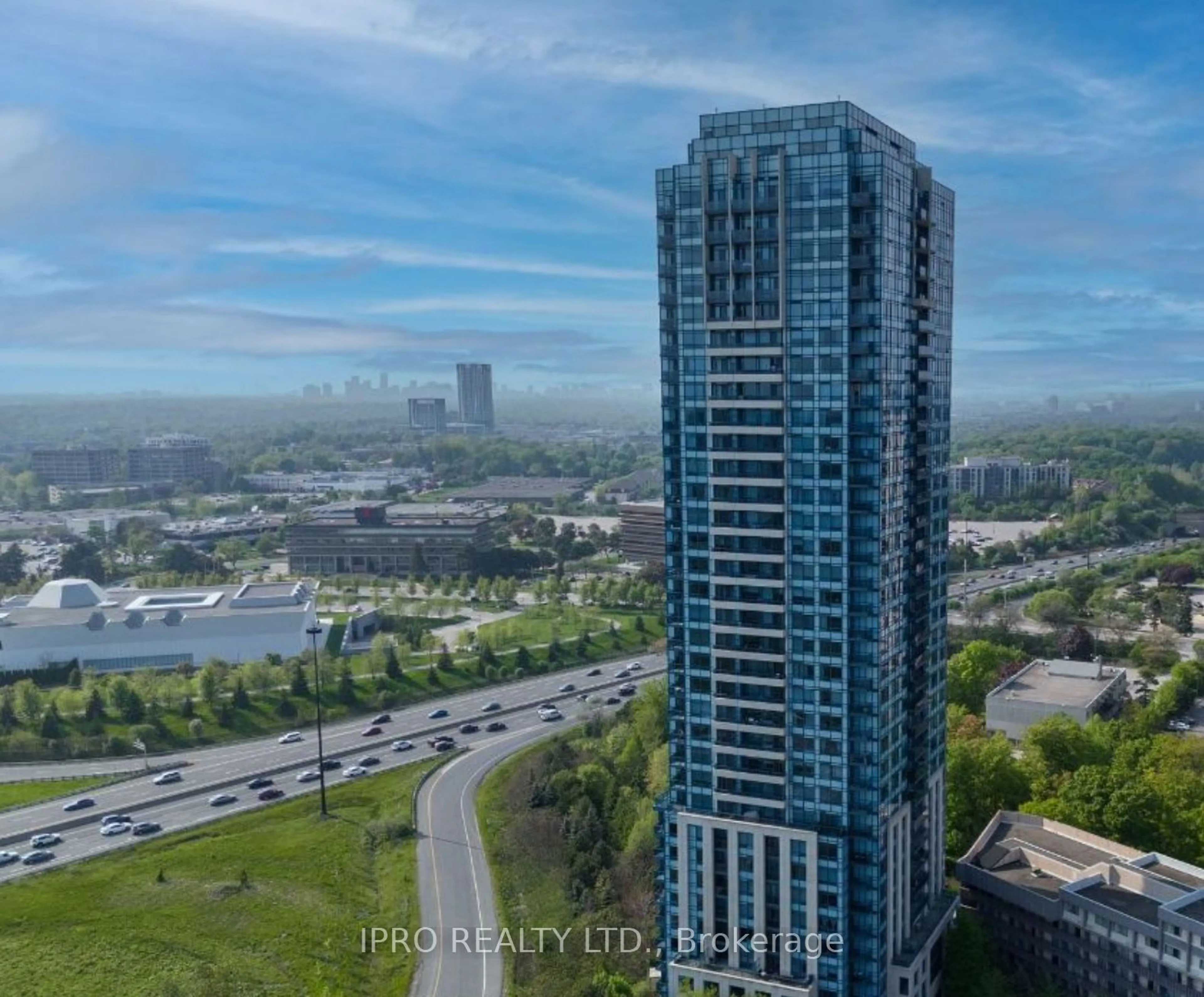 A pic from exterior of the house or condo for 181 Wynford Dr #1203, Toronto Ontario M3C 0C6