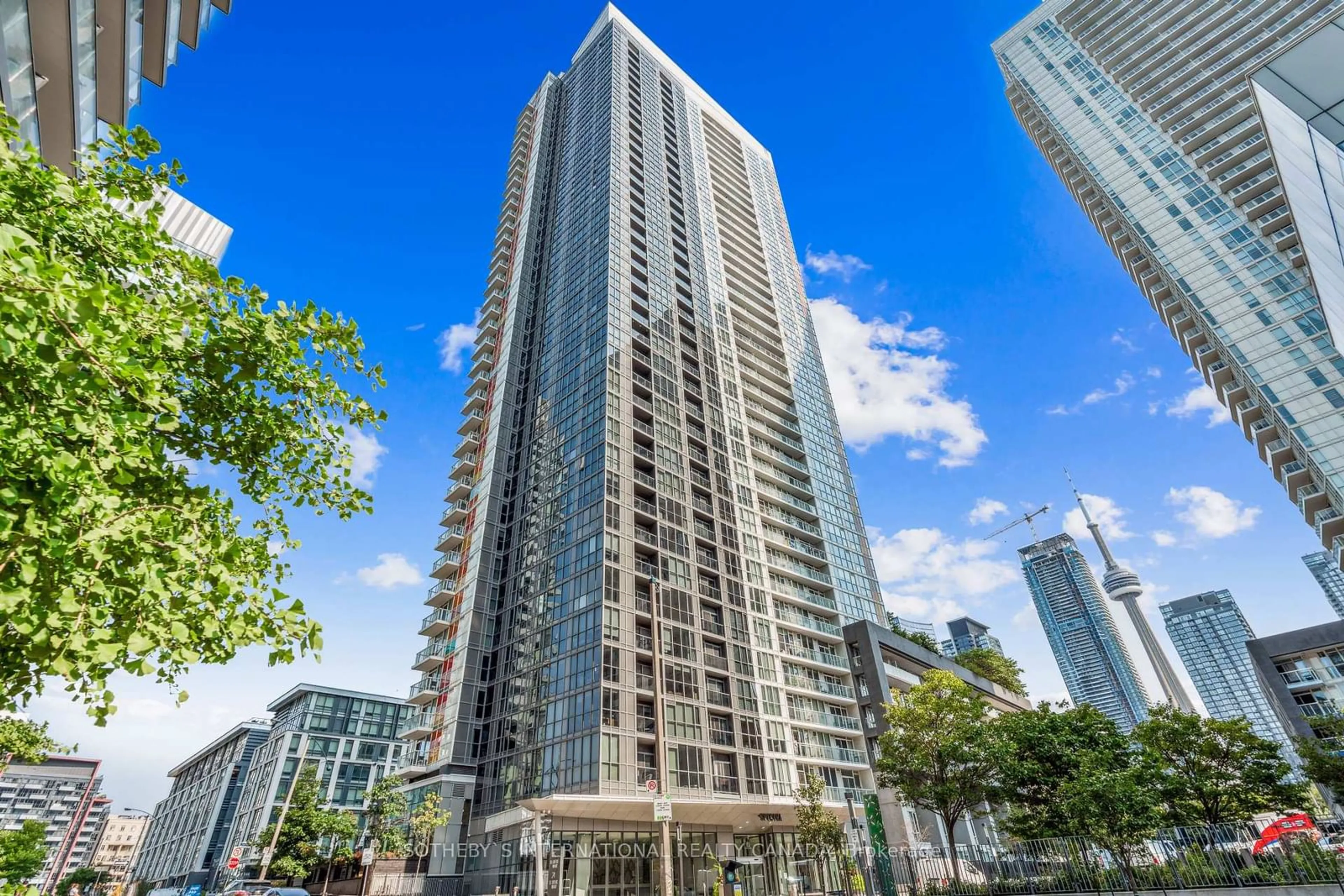 A pic from exterior of the house or condo for 85 Queens Wharf Rd #315, Toronto Ontario M5V 0J9