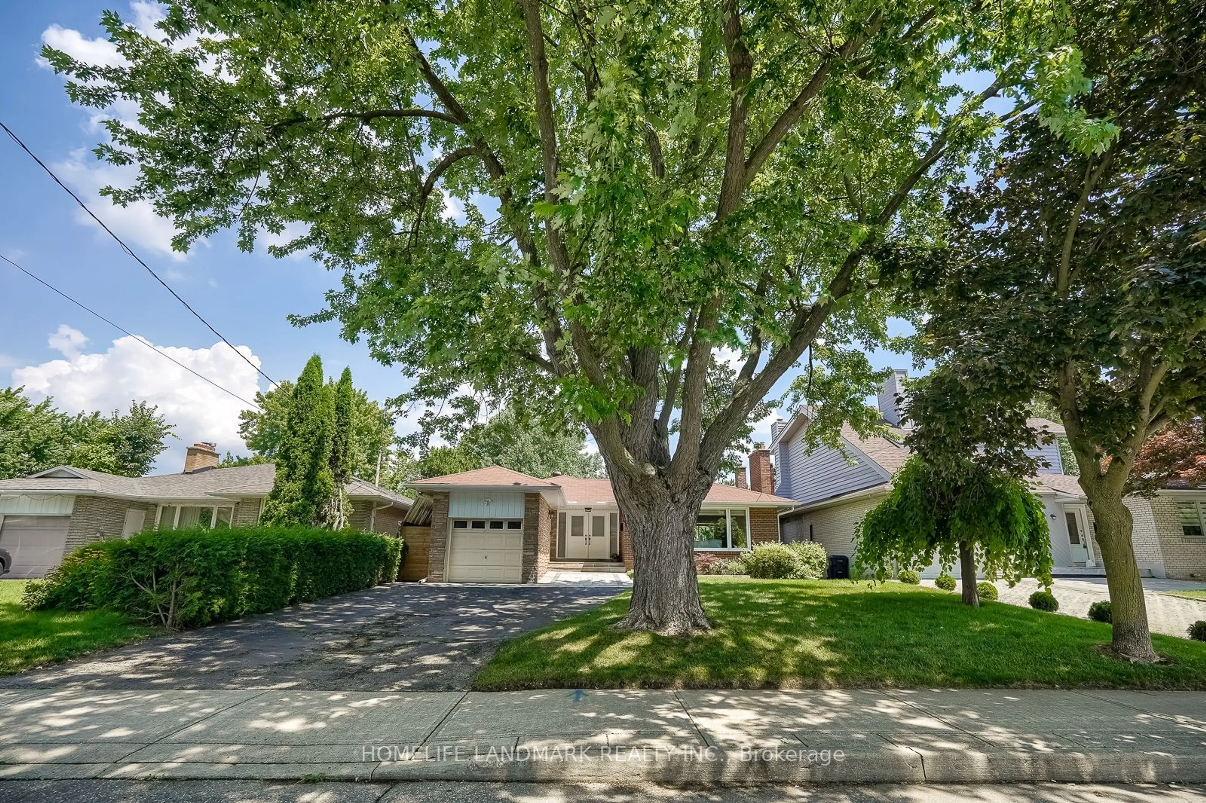 A pic from exterior of the house or condo, the street view for 53 Heathview Ave, Toronto Ontario M2K 2C2