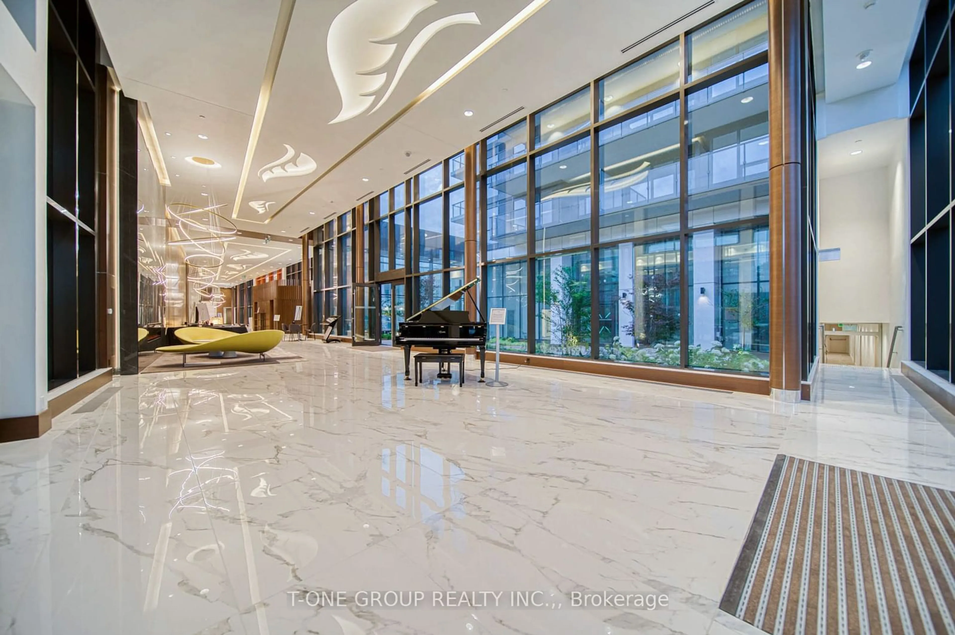 Indoor lobby for 85 Mcmahon Dr #2305, Toronto Ontario M2K 0H1