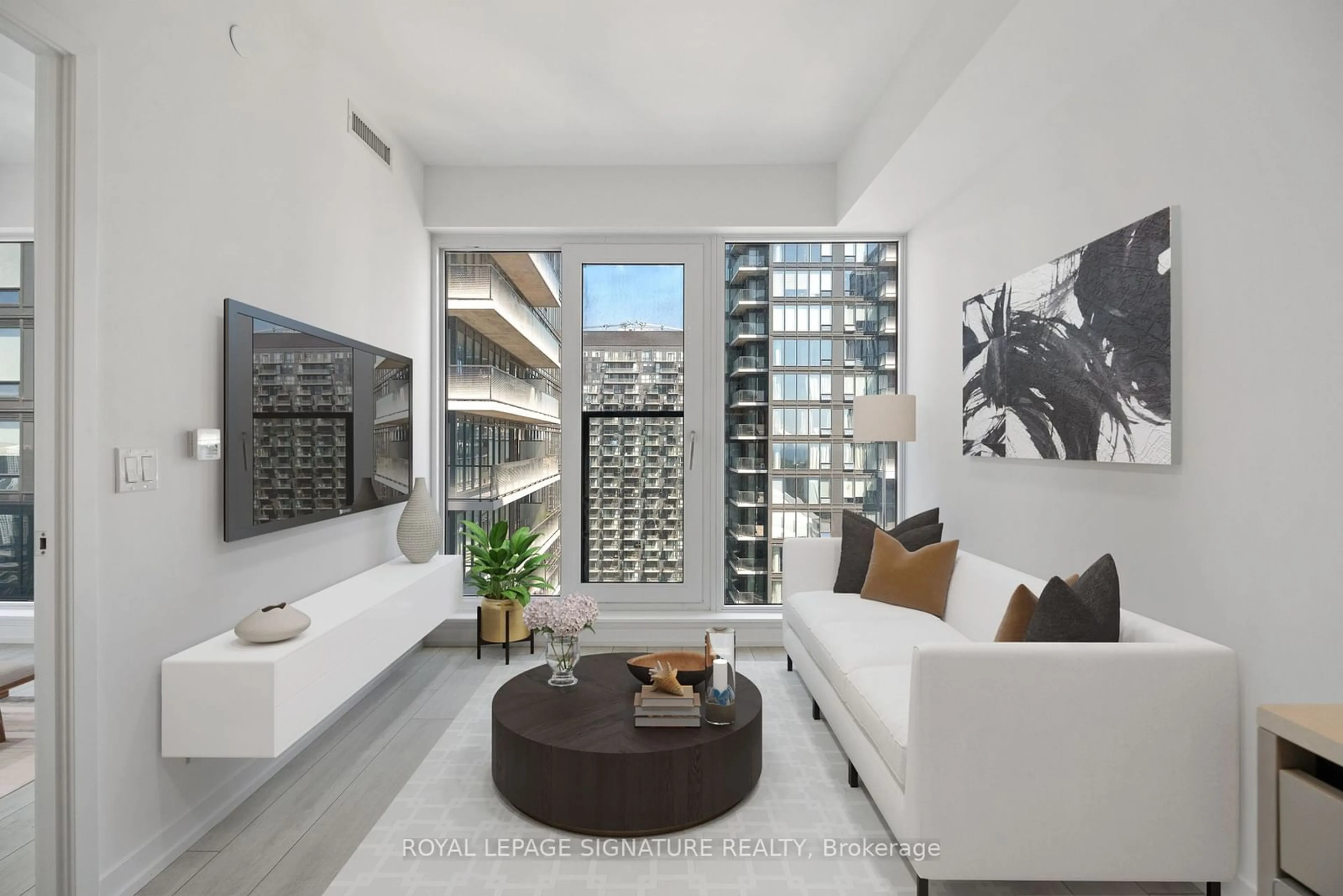 Living room for 55 Mercer St #4607, Toronto Ontario M5V 0W4