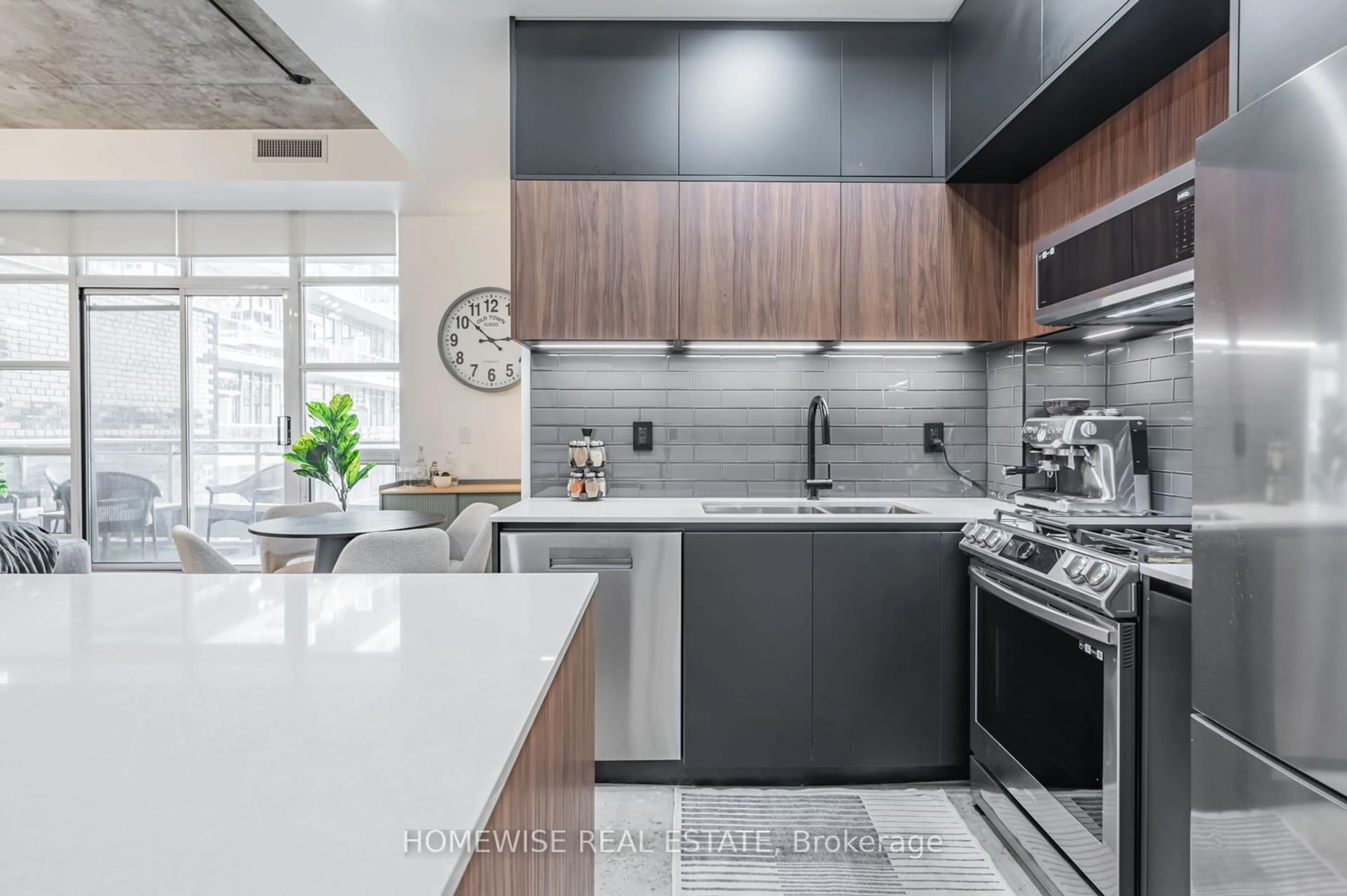 Contemporary kitchen for 19 Brant St #308, Toronto Ontario M5V 2L2