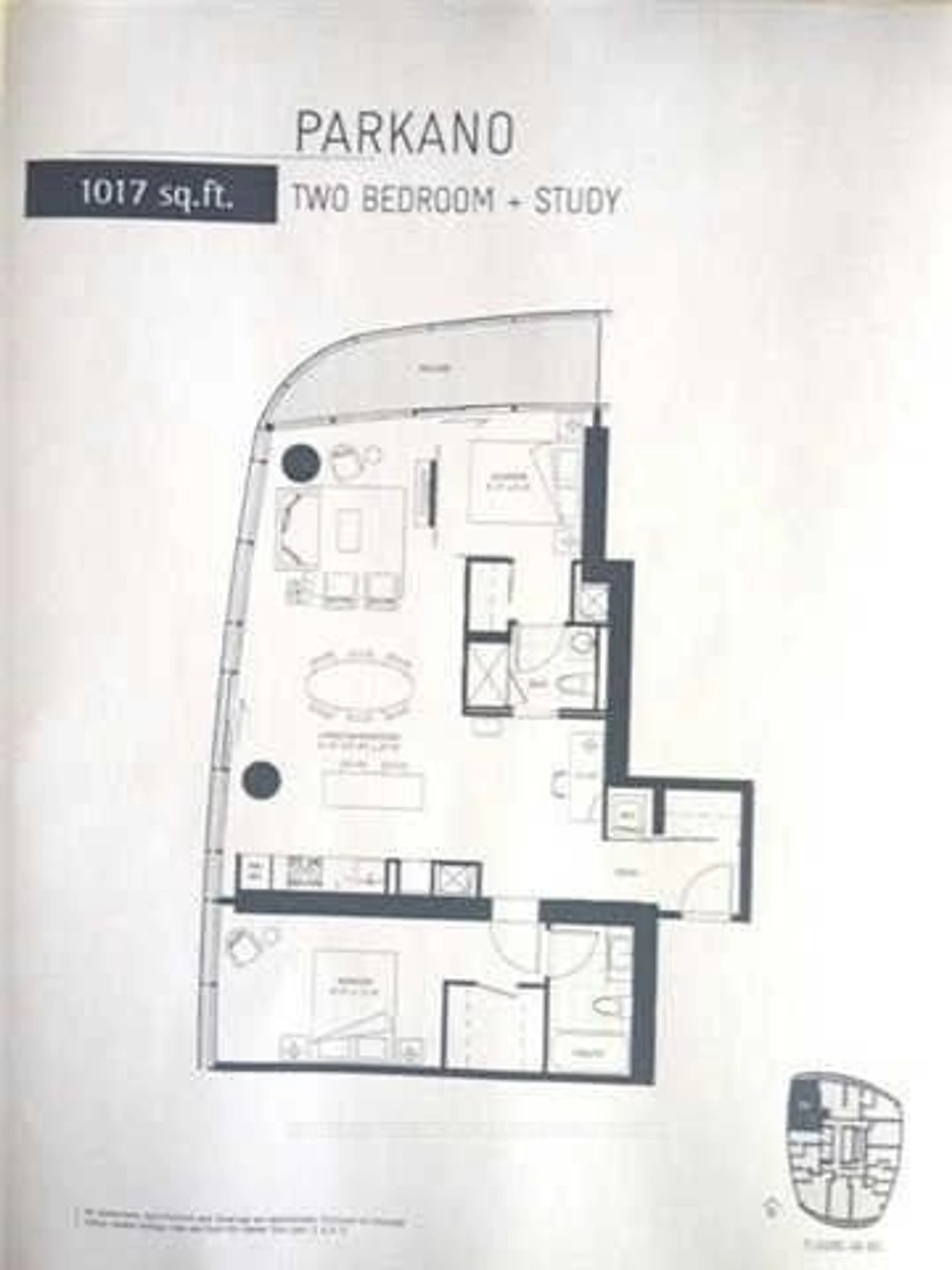 Floor plan for 14 York St #5008, Toronto Ontario M5J 0B1