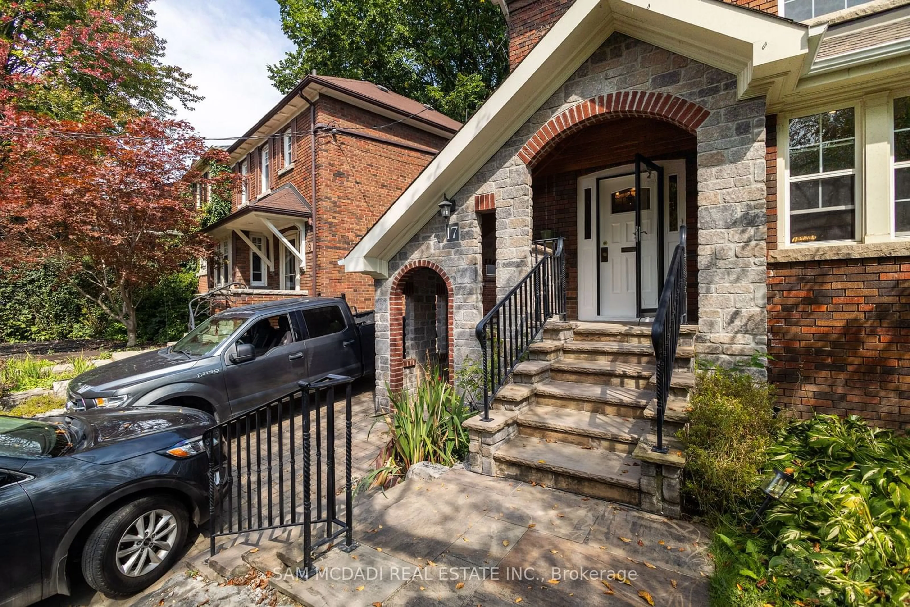 Home with brick exterior material for 17 Duncannon Dr, Toronto Ontario M5P 2L9