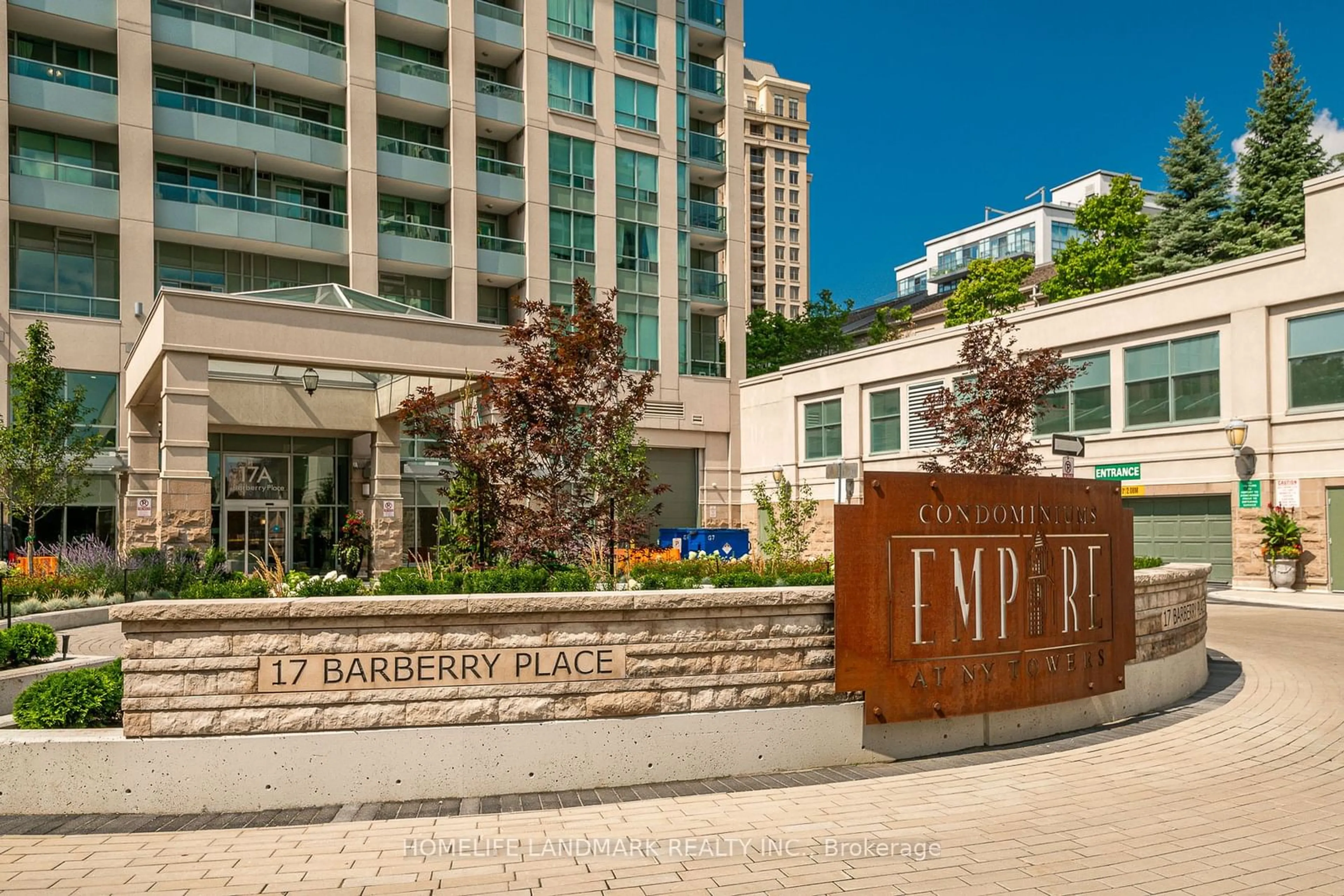 A pic from exterior of the house or condo for 17 Barberry Pl #505, Toronto Ontario M2K 3E2