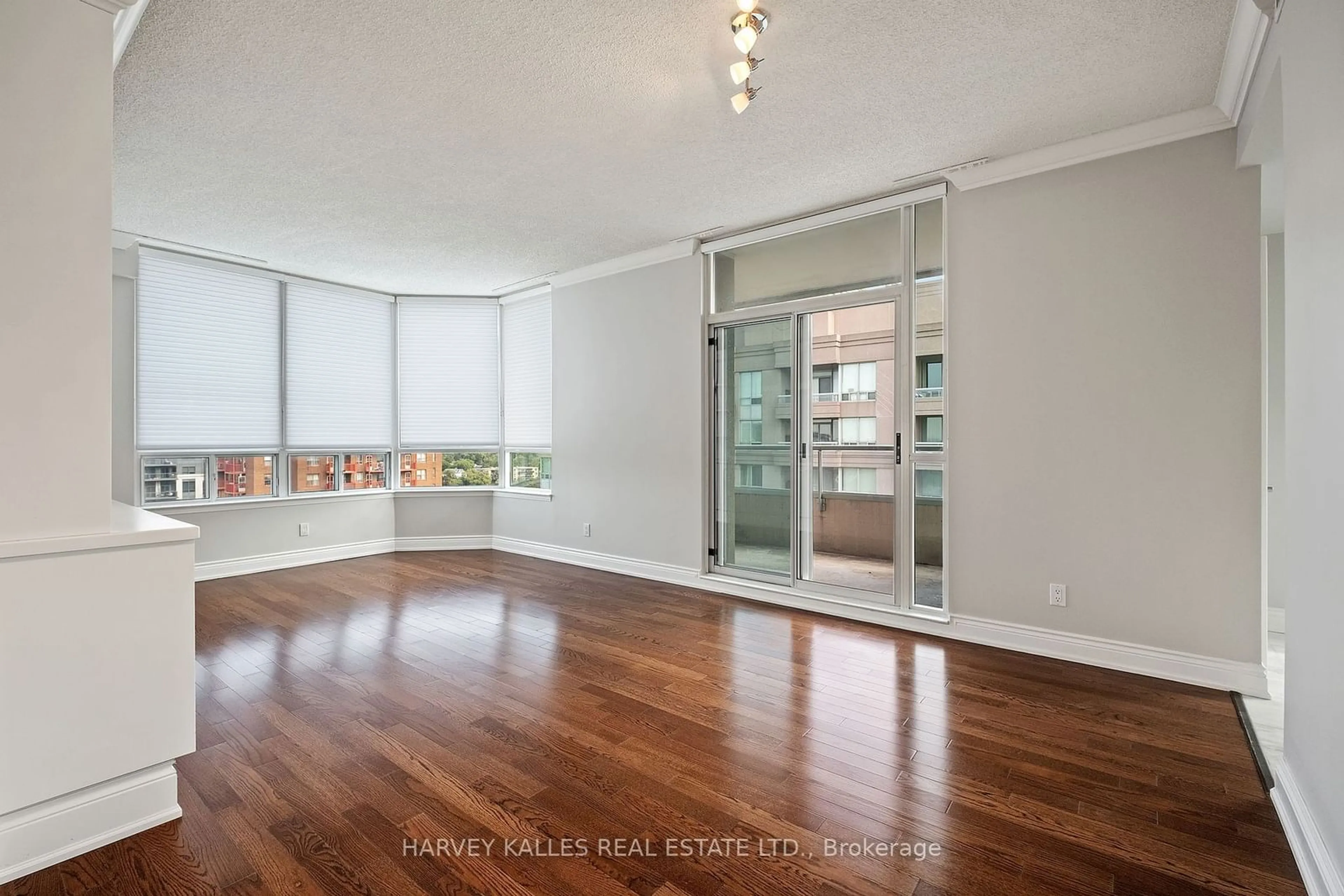 A pic of a room, wood floors for 8 Covington Rd #1410, Toronto Ontario M6A 3E5