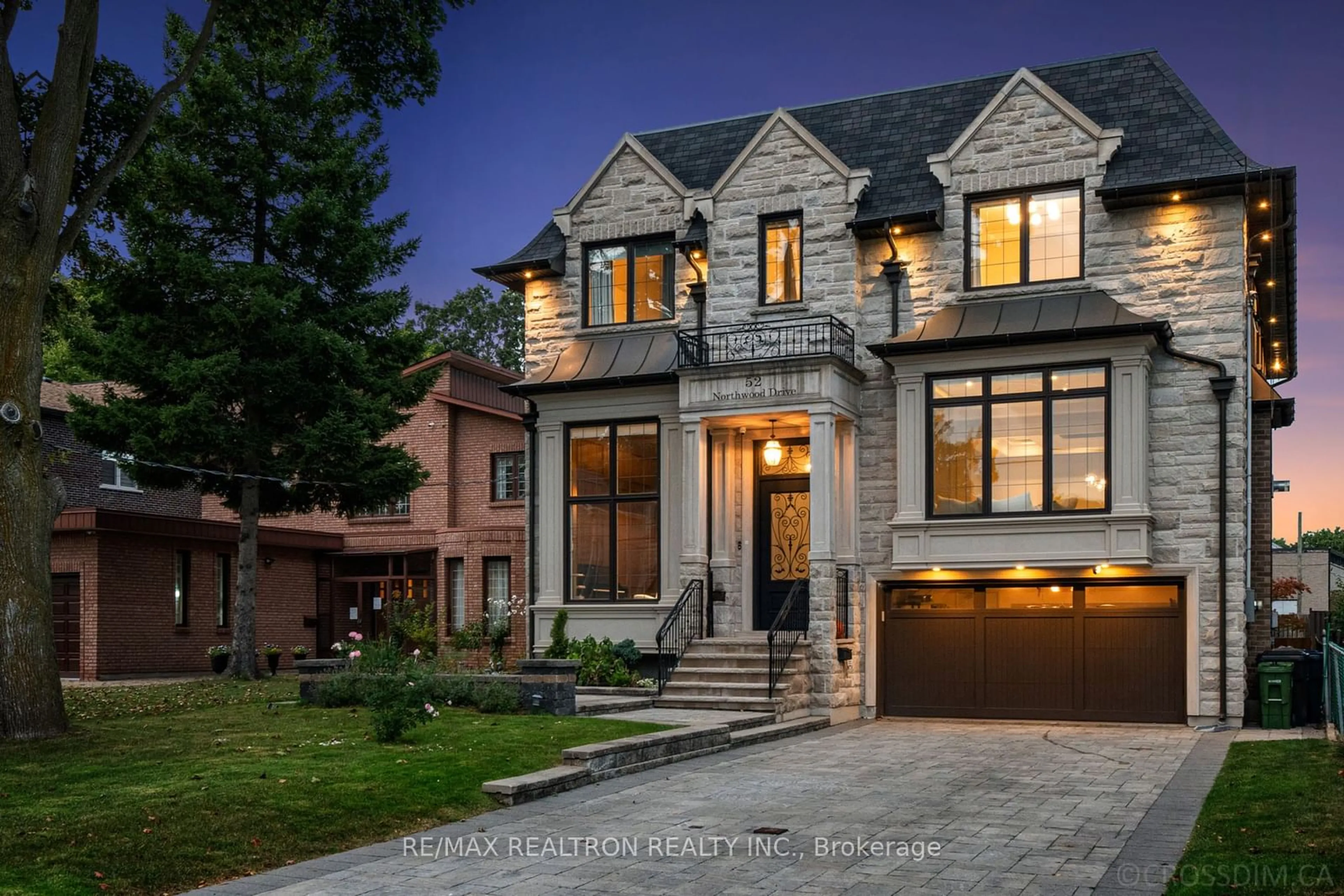 Home with brick exterior material for 52 Northwood Dr, Toronto Ontario M2M 2K1