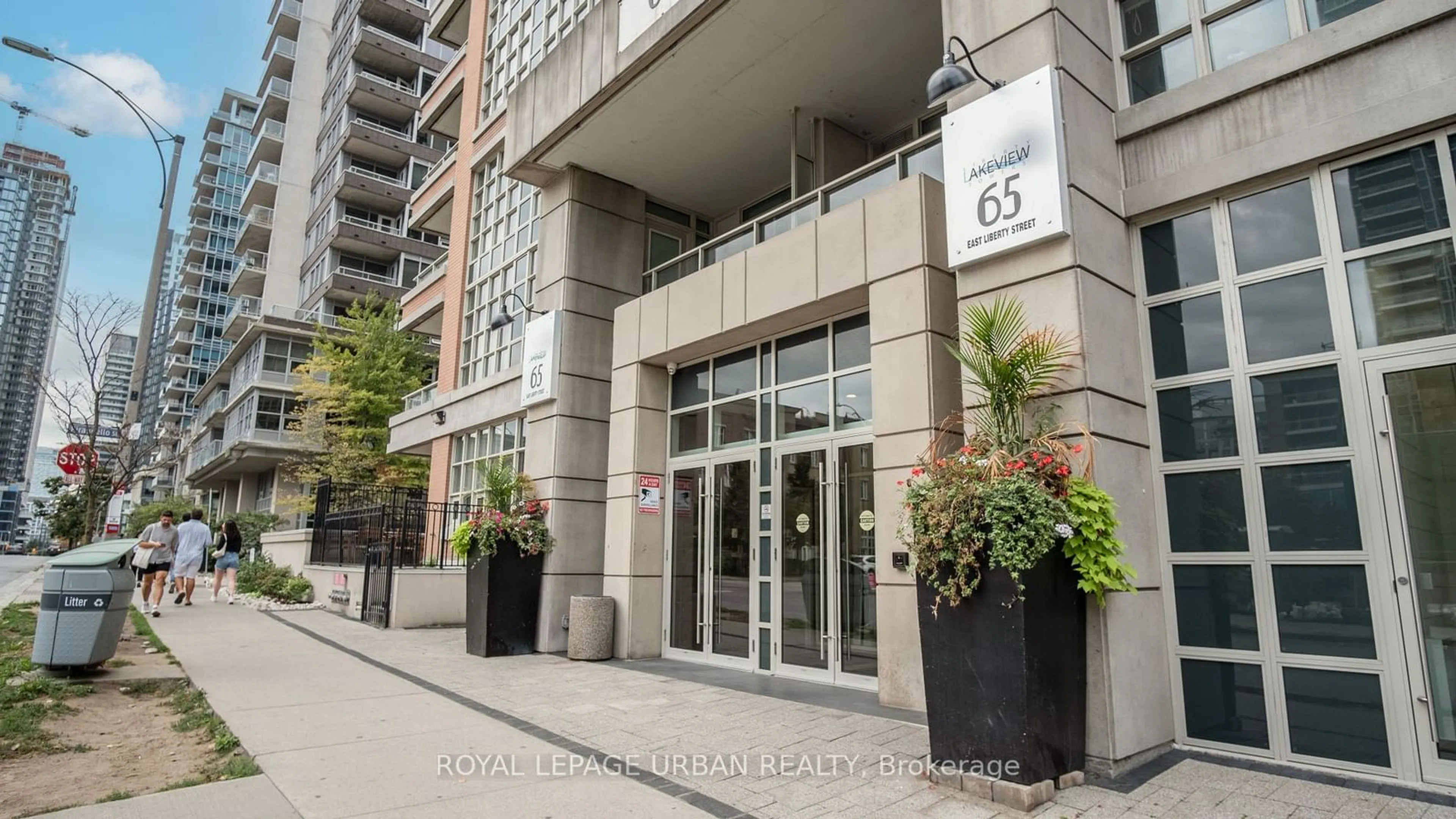 A pic from exterior of the house or condo for 65 East Liberty St #1501, Toronto Ontario M6K 3R2