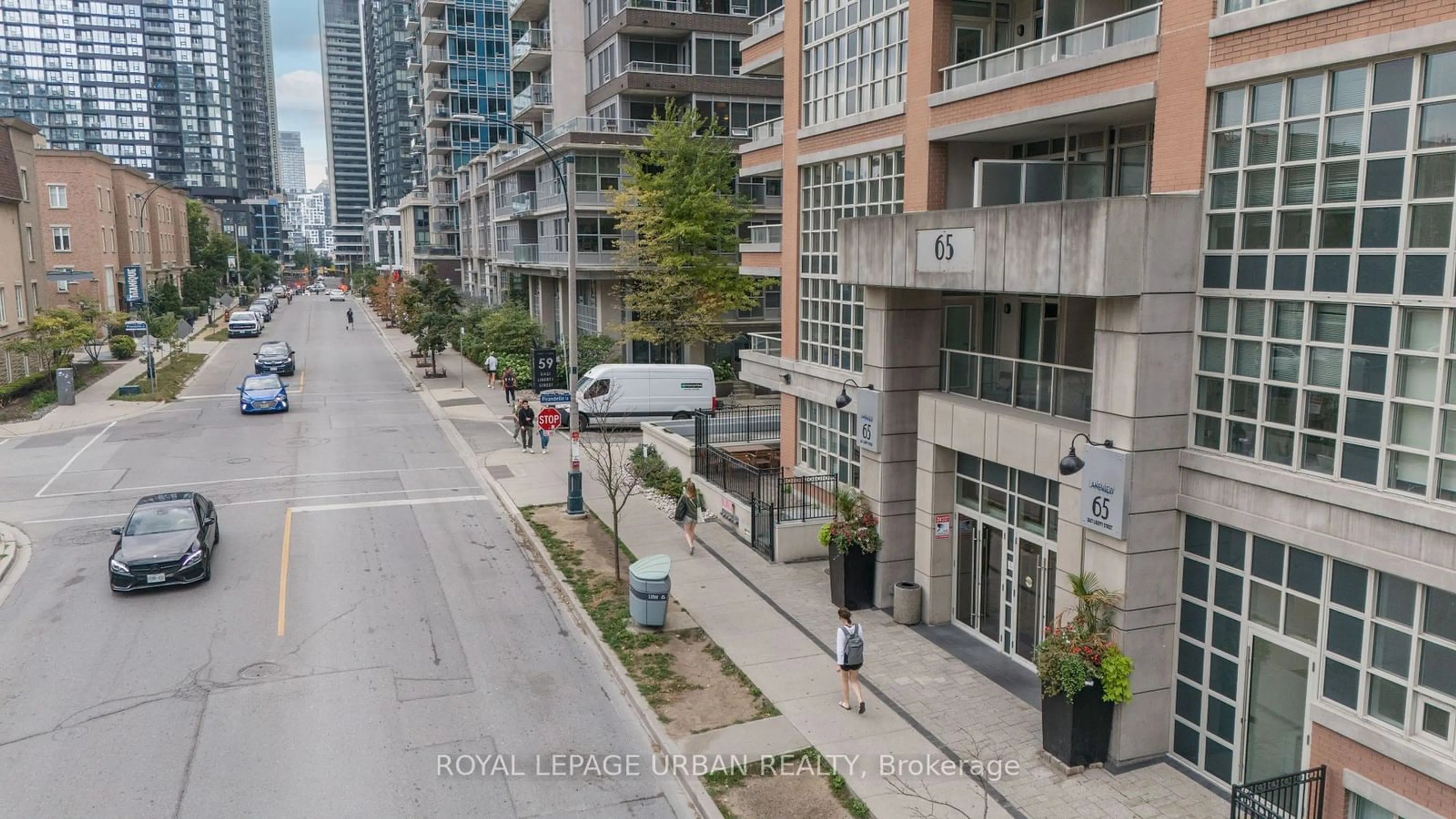 Street view for 65 East Liberty St #1501, Toronto Ontario M6K 3R2