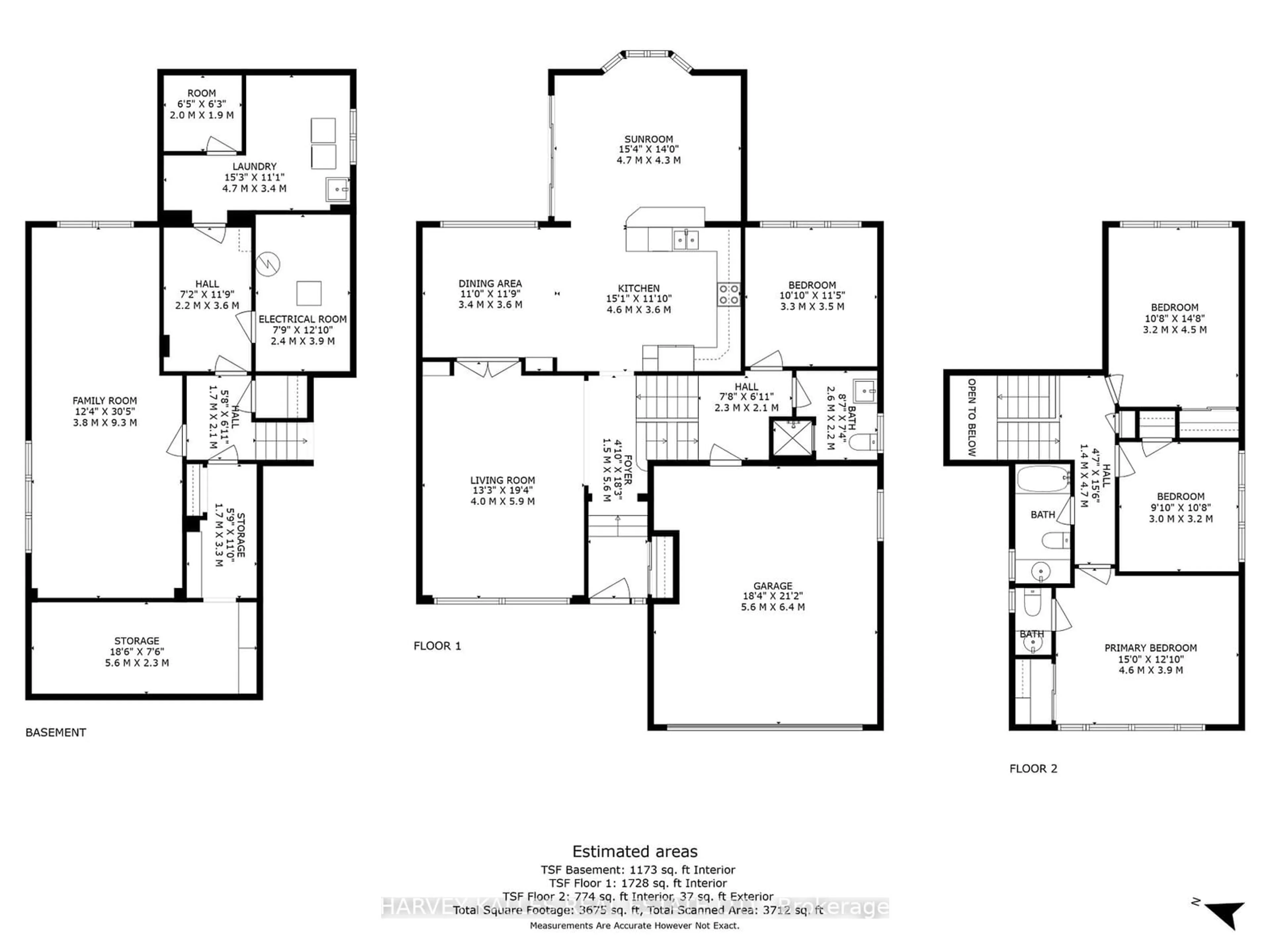 Floor plan for 117 Collinson Blvd, Toronto Ontario M3H 3C6