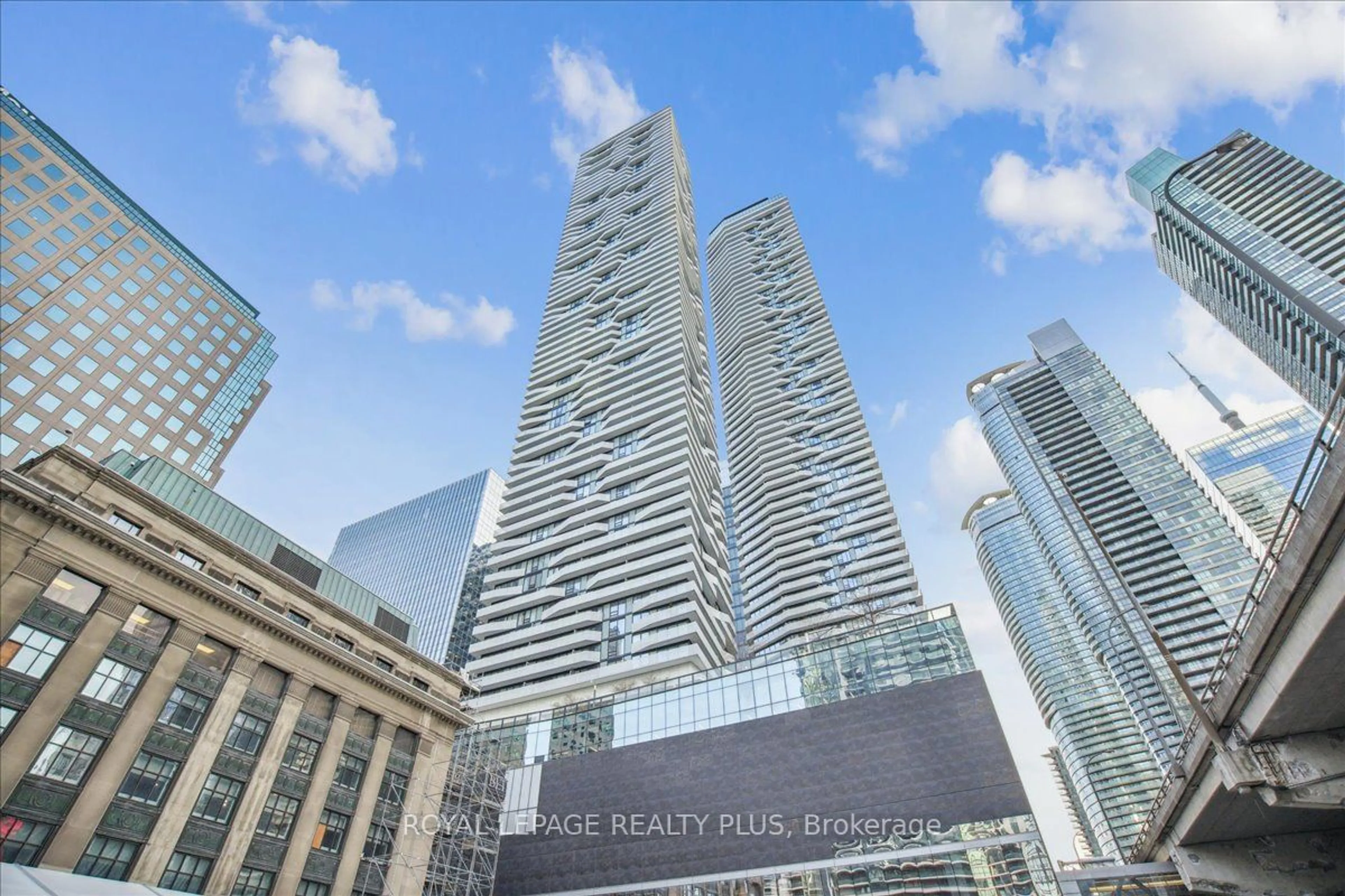 A pic from exterior of the house or condo, the front or back of building for 100 Harbour St #1010, Toronto Ontario M5J 0B5