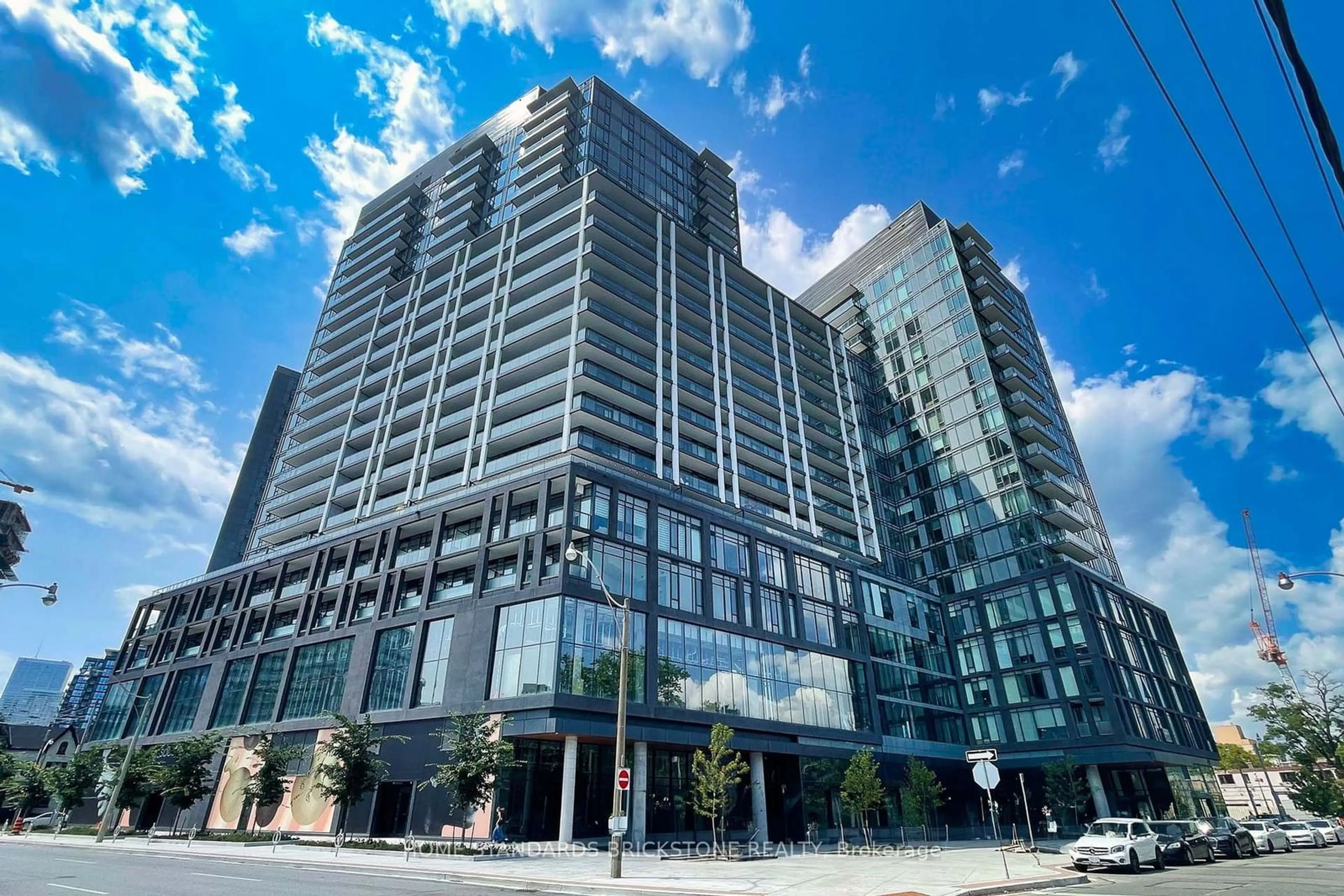 A pic from exterior of the house or condo for 50 Power St #709, Toronto Ontario M5A 3A6