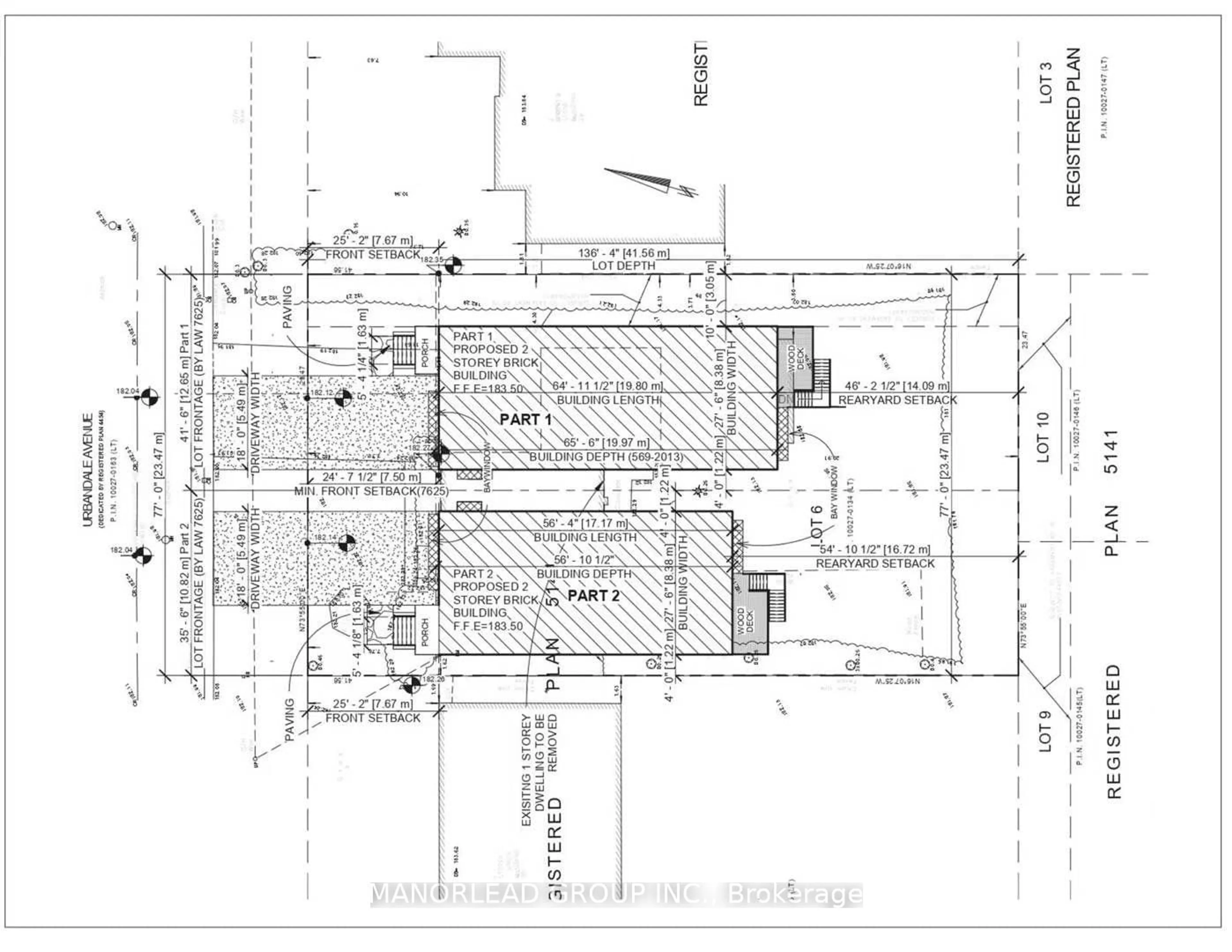 Floor plan for 33 Urbandale Ave, Toronto Ontario M2M 2G9