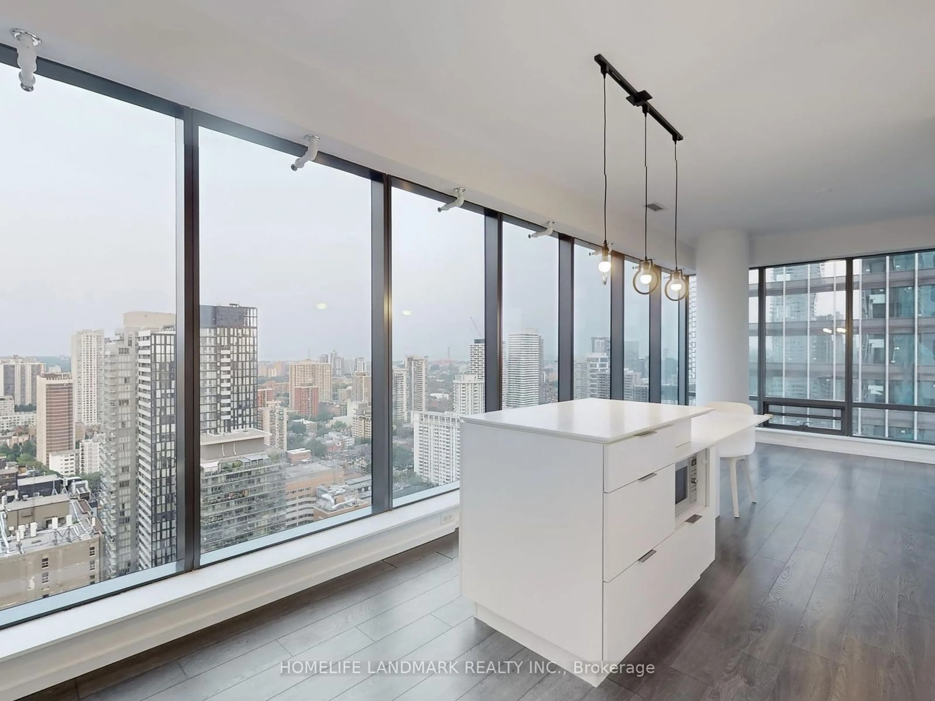 Contemporary kitchen for 5 St Joseph St #3102, Toronto Ontario M4Y 0B6