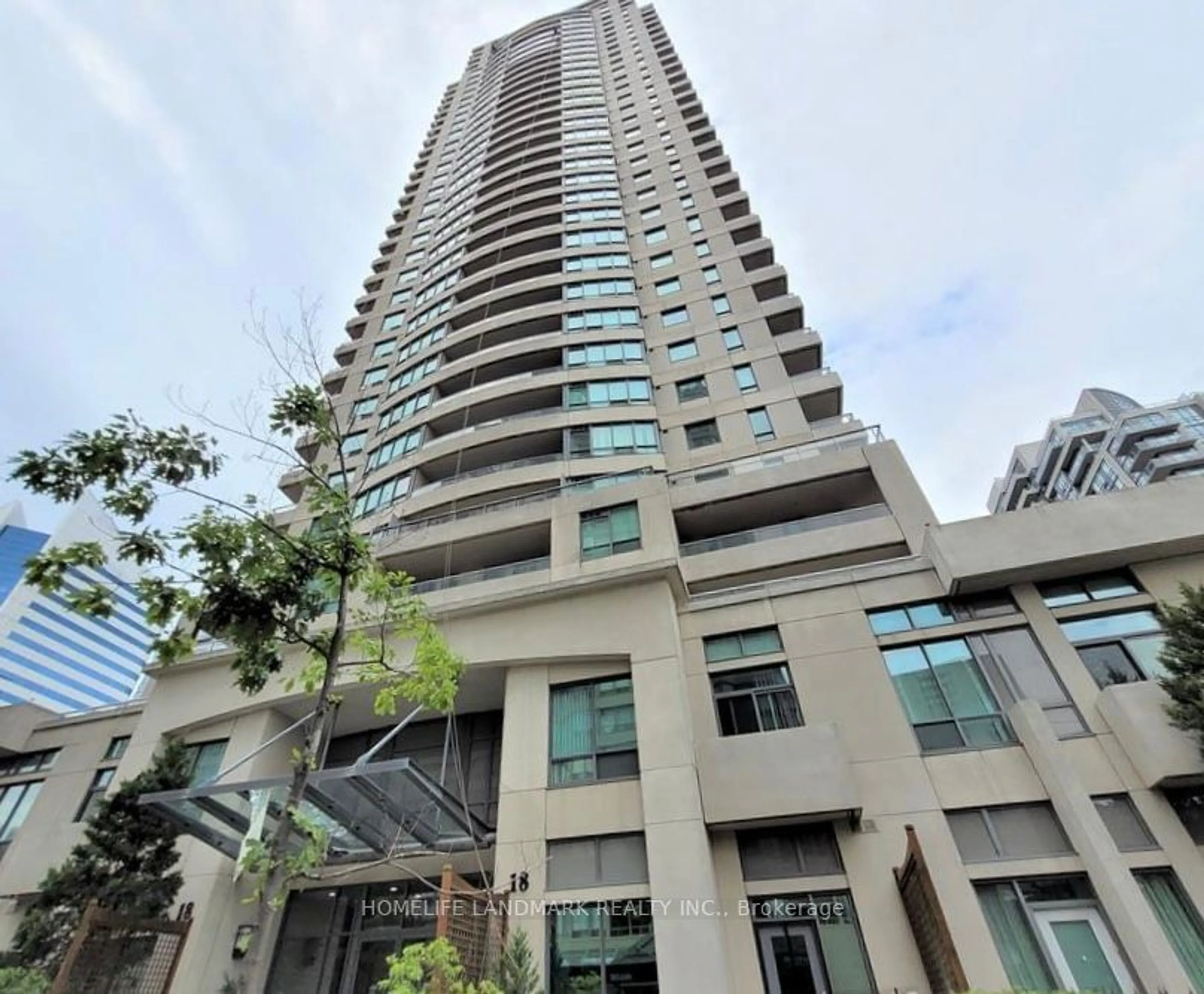 A pic from exterior of the house or condo for 18 Spring Garden Ave #2102, Toronto Ontario M2N 7M2