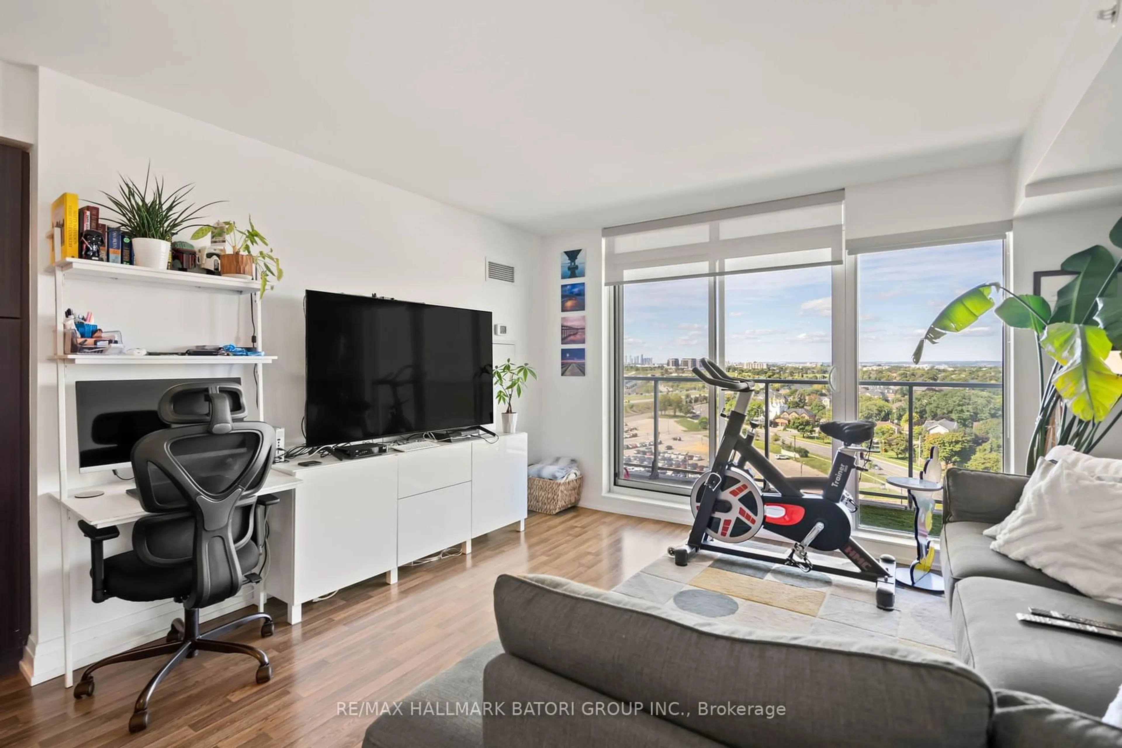 Living room for 555 Wilson Ave #1203E, Toronto Ontario M3H 0C5