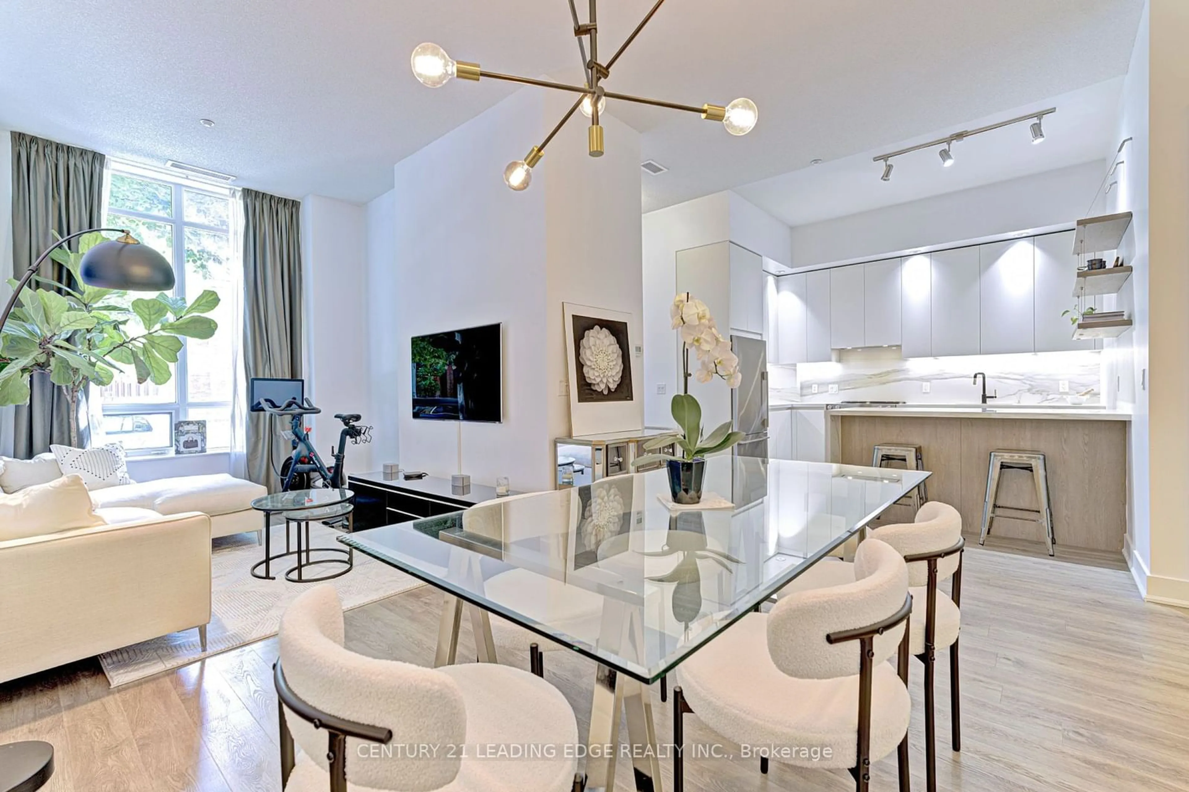 Contemporary kitchen for 28 LINDEN St #103, Toronto Ontario M4Y 0A4