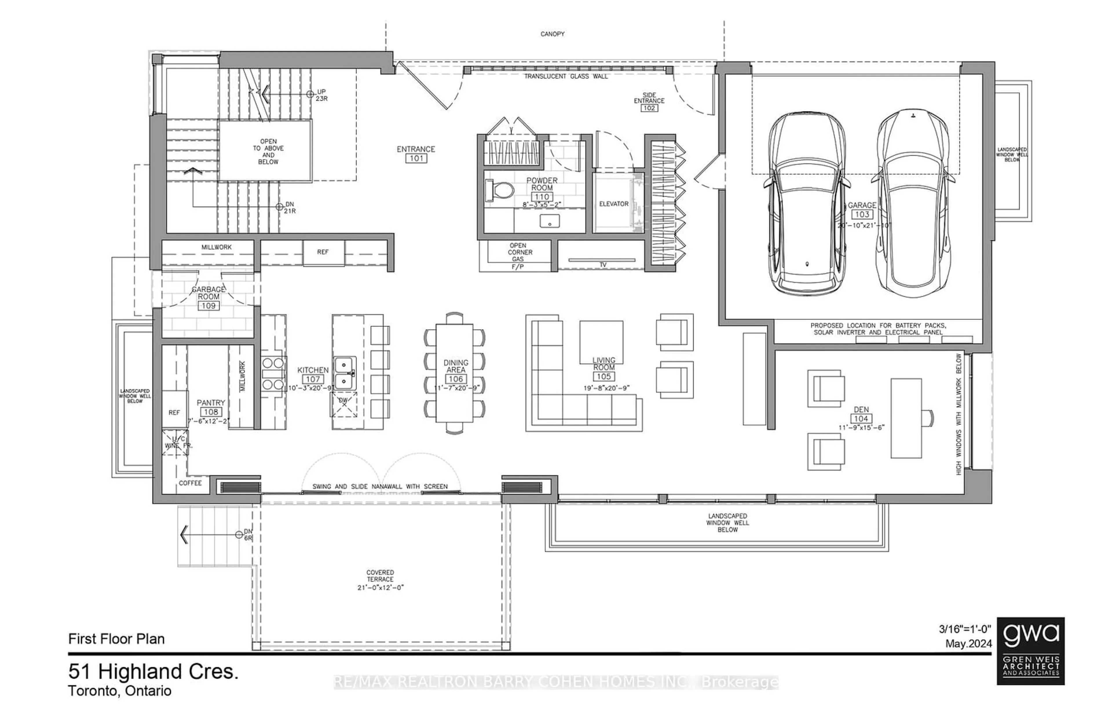 Floor plan for 51 Highland Cres, Toronto Ontario M2L 1G7