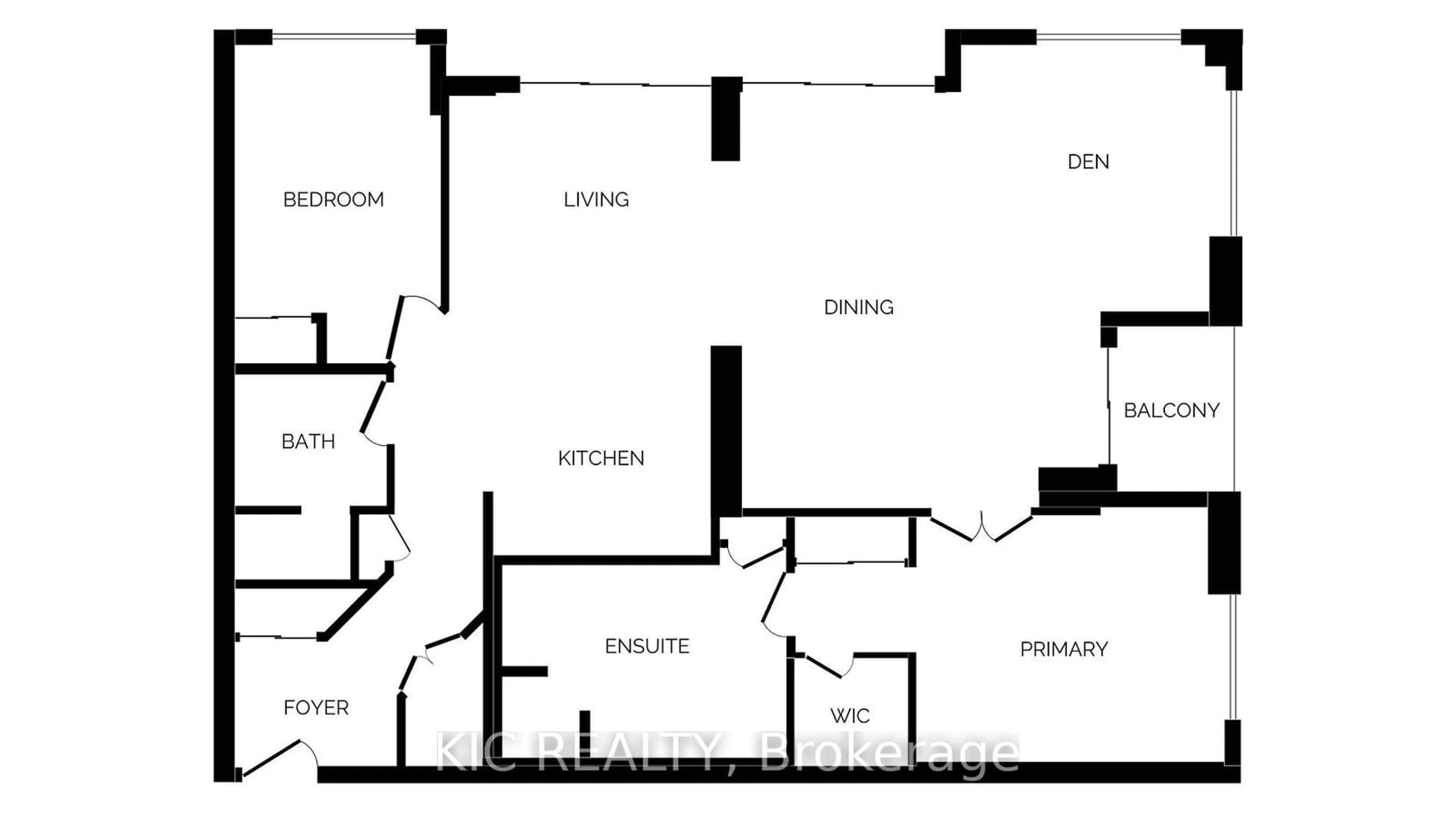 Floor plan for 140 SIMCOE St #215, Toronto Ontario L1G 4S7