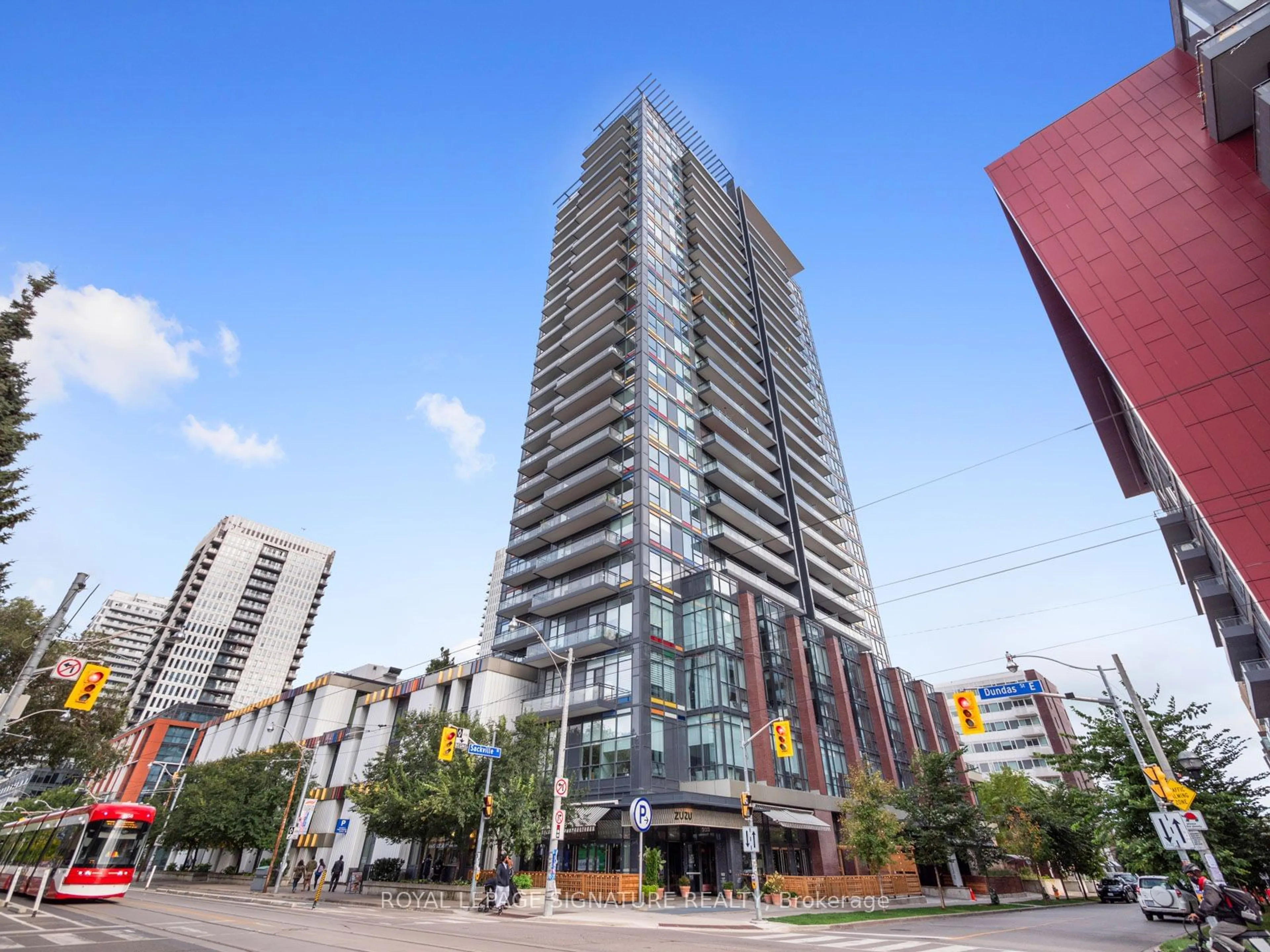 A pic from exterior of the house or condo for 225 Sackville St #1304, Toronto Ontario M5A 3H1