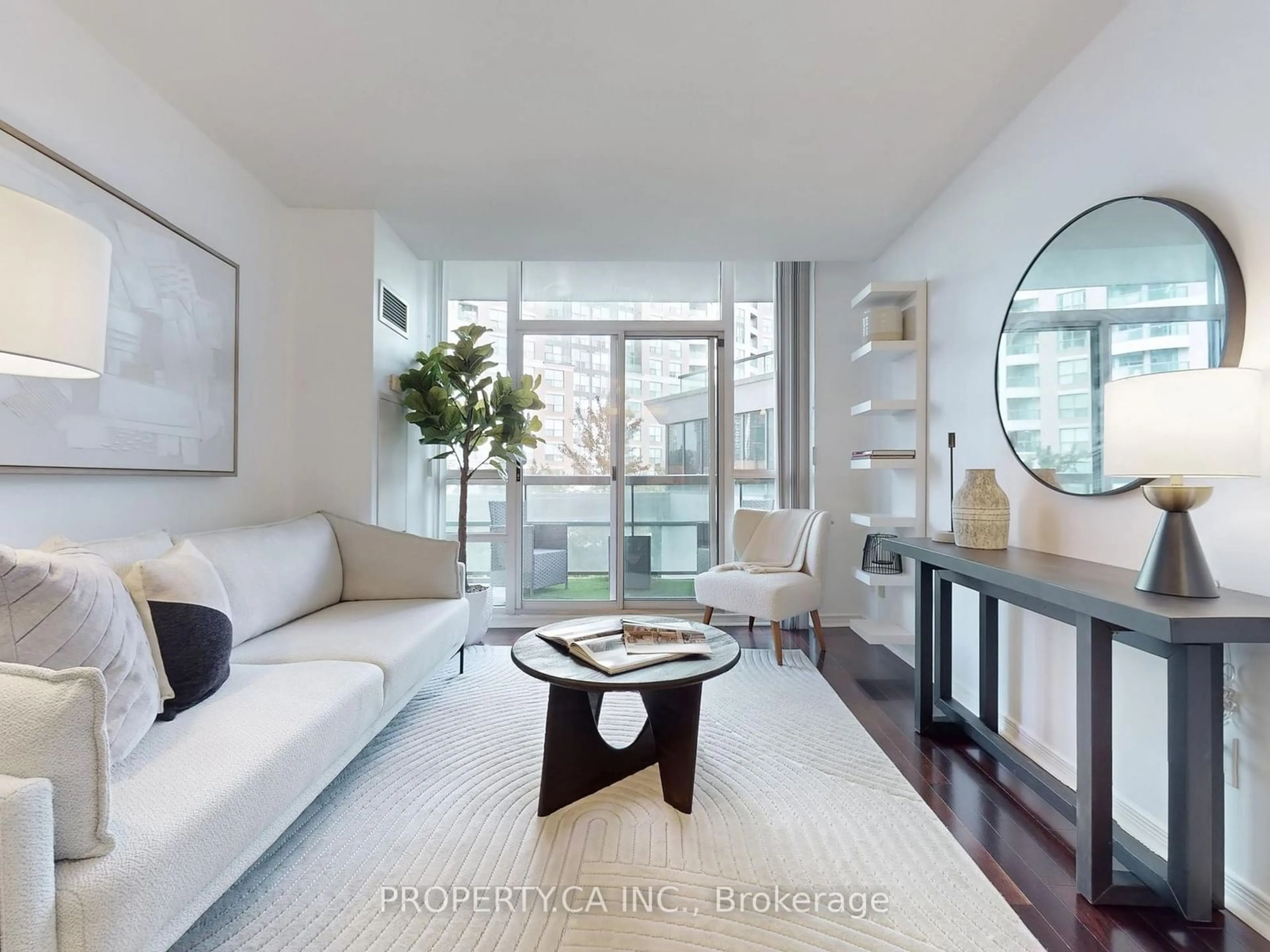 Living room for 503 Beecroft Rd #305, Toronto Ontario M2N 0A2