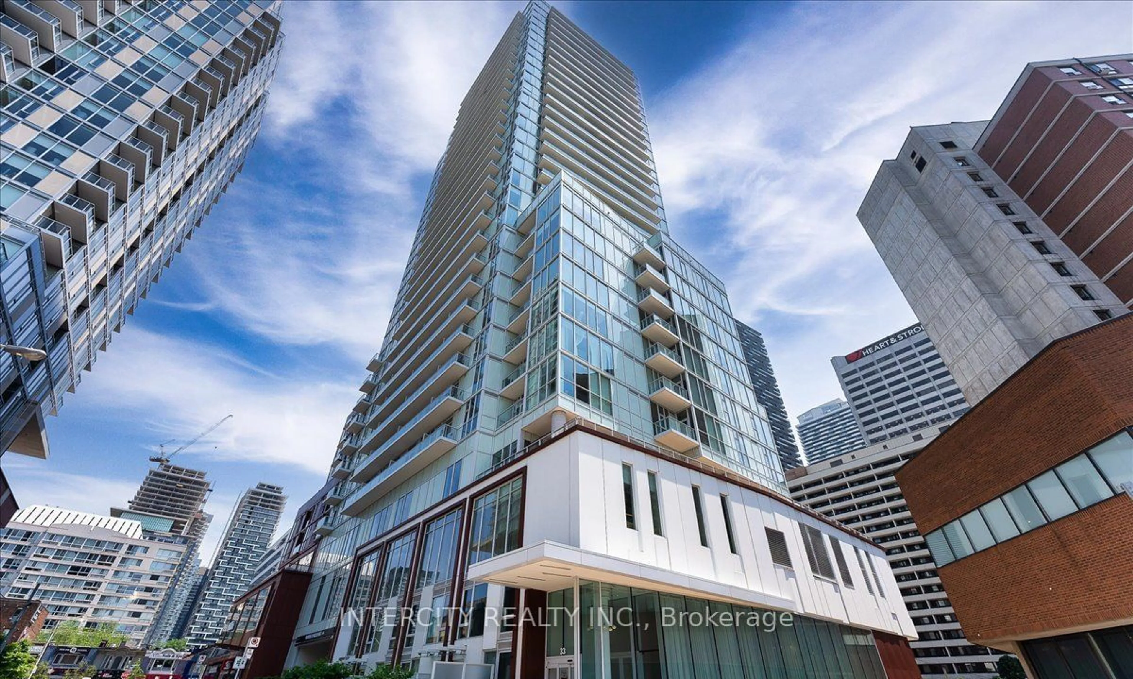 A pic from exterior of the house or condo for 33 Helendale Ave #2407, Toronto Ontario M4R 1C5