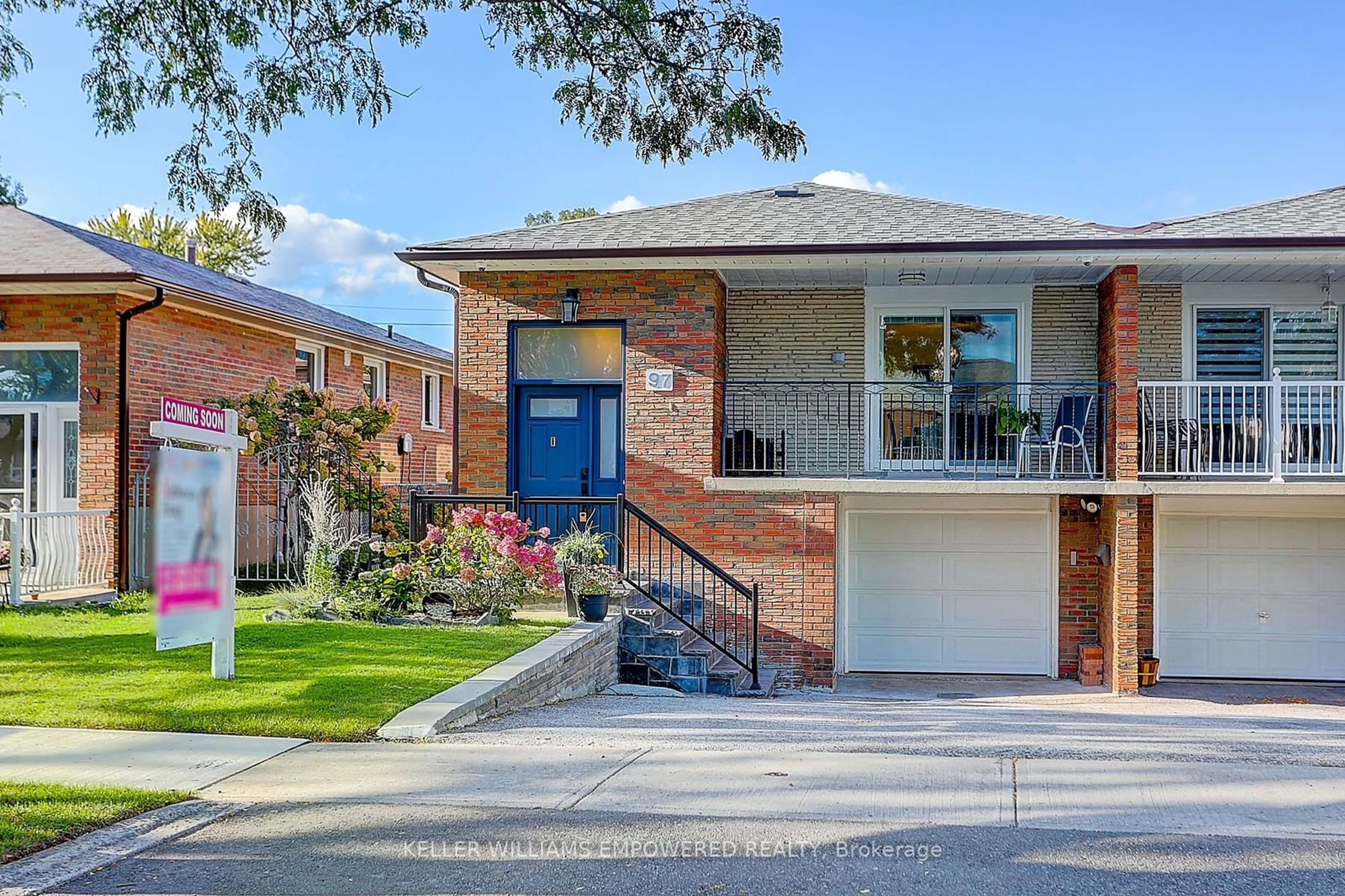 Home with brick exterior material for 97 Pindar Cres, Toronto Ontario M2J 3L3