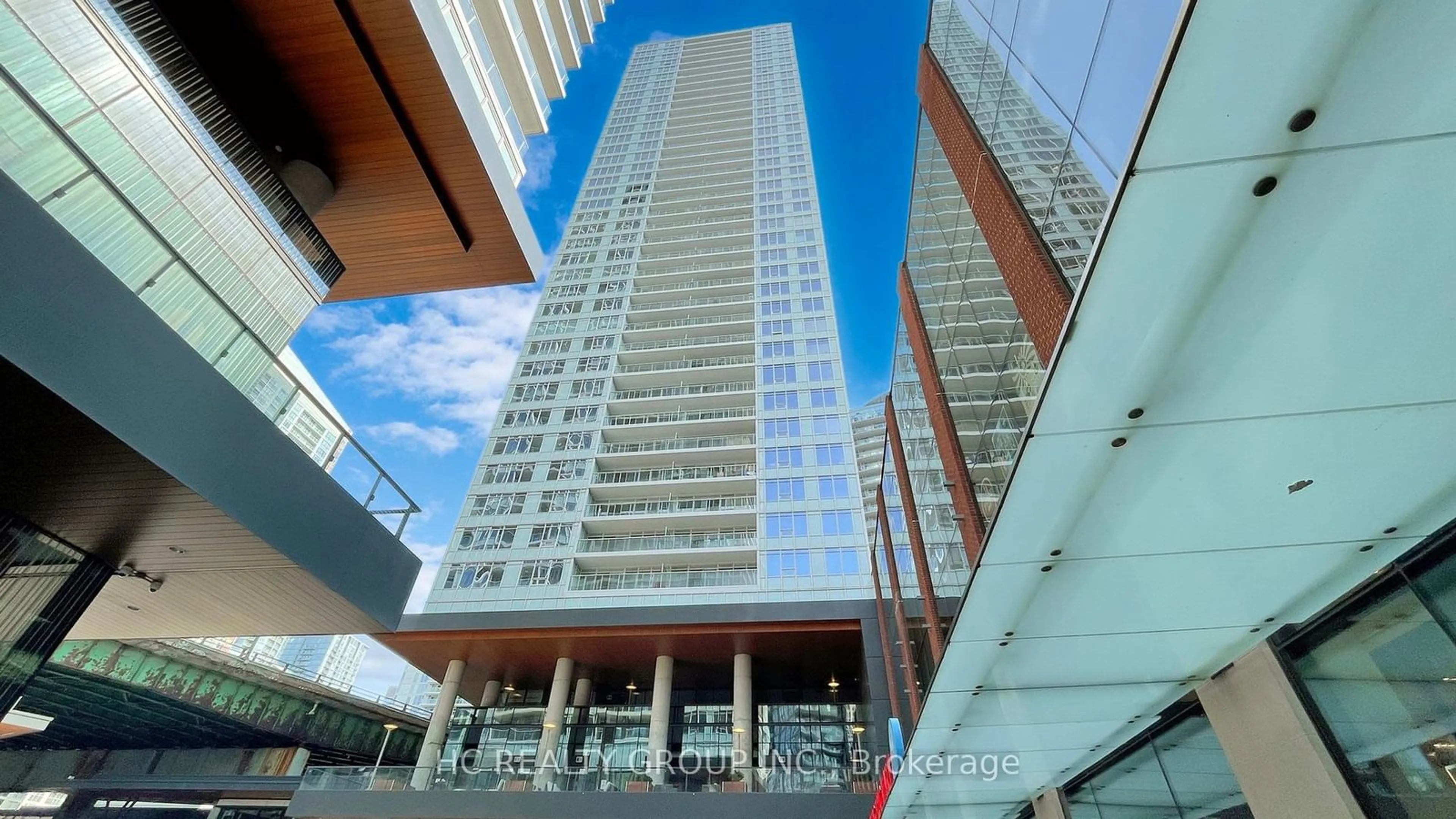 A pic from exterior of the house or condo, the front or back of building for 17 Bathurst St #3808, Toronto Ontario M5V 0N1