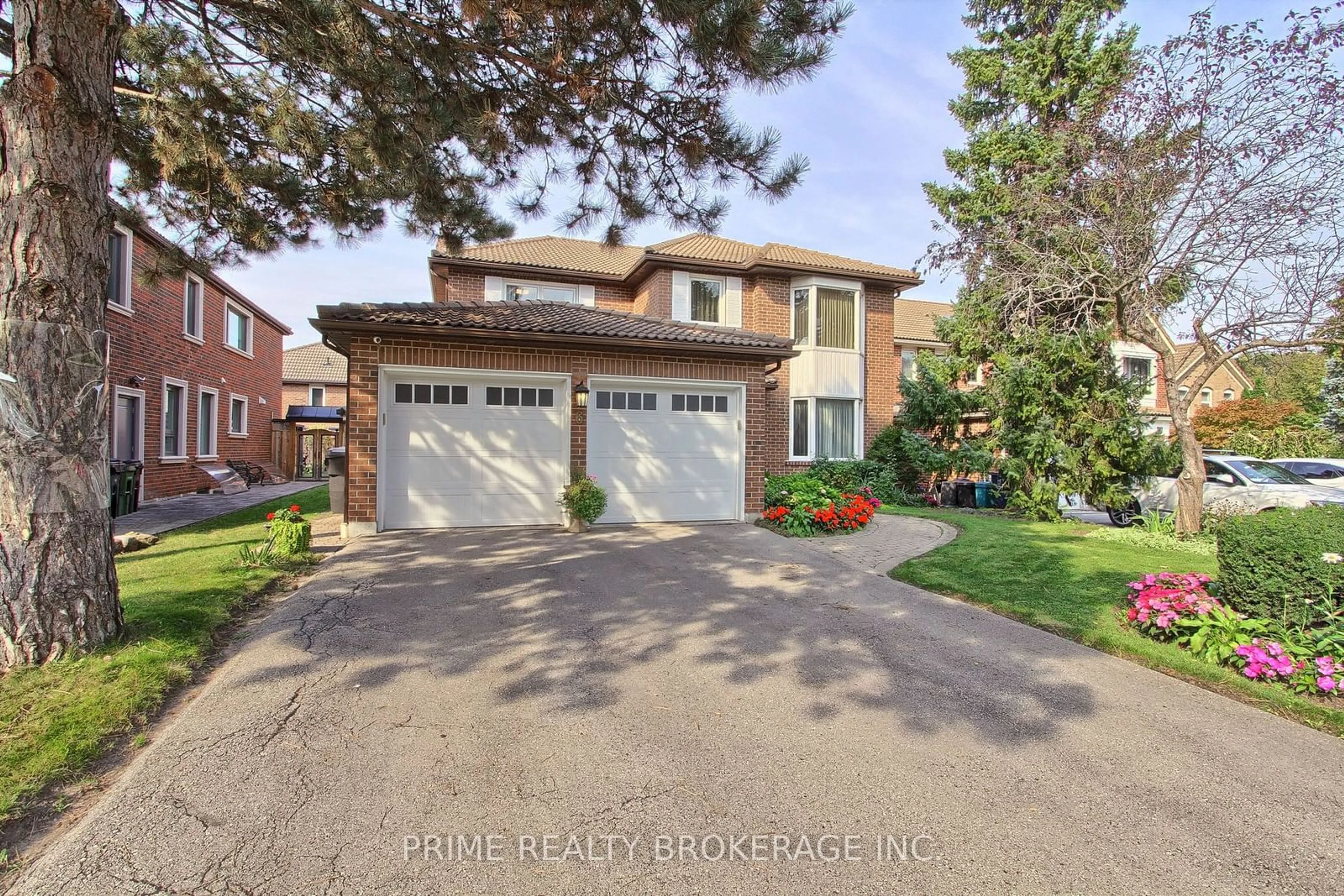 Home with brick exterior material, street for 6 Carriage Lane, Toronto Ontario M2R 3V6