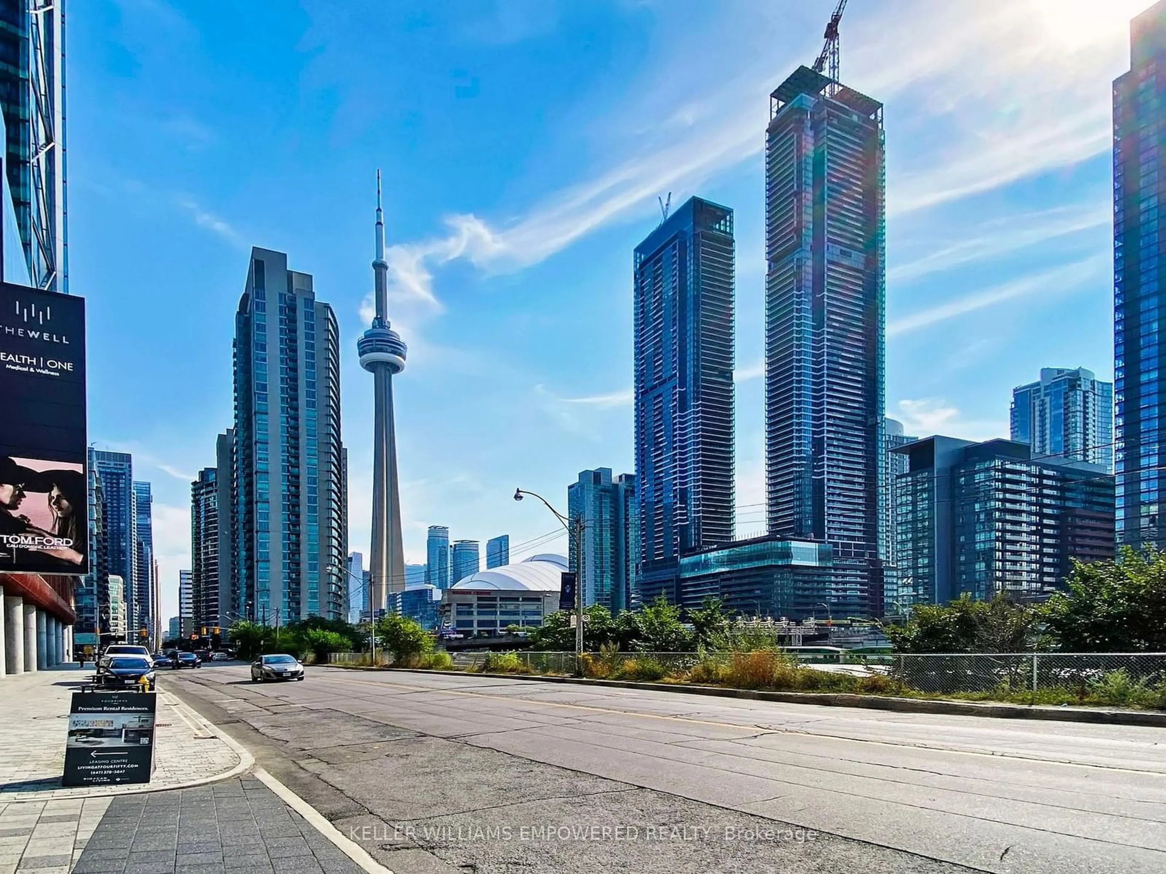 A view of a street for 470 Front St #1907, Toronto Ontario M5V 0V6