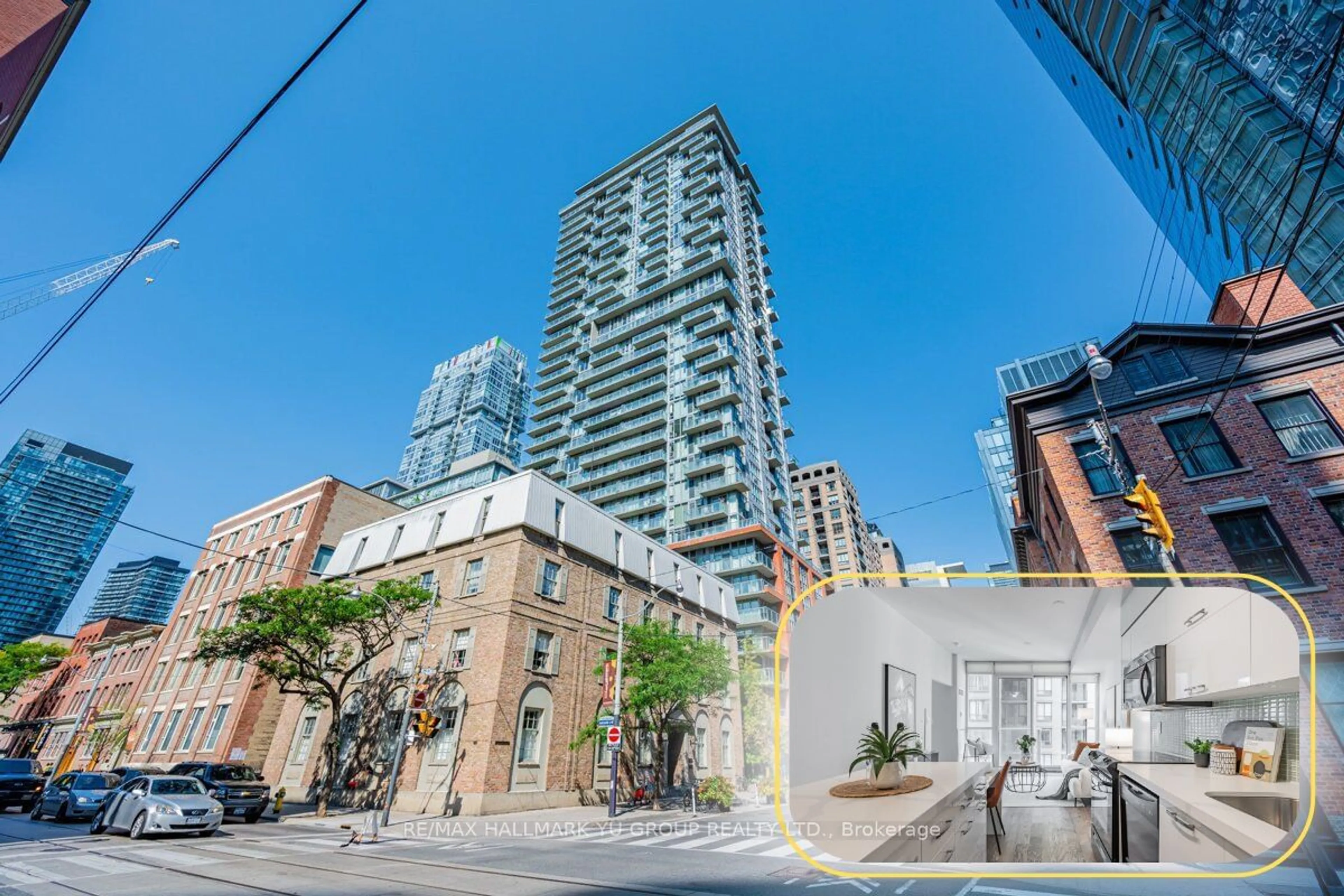 A pic from exterior of the house or condo for 126 Simcoe St #1205, Toronto Ontario M5H 4E6