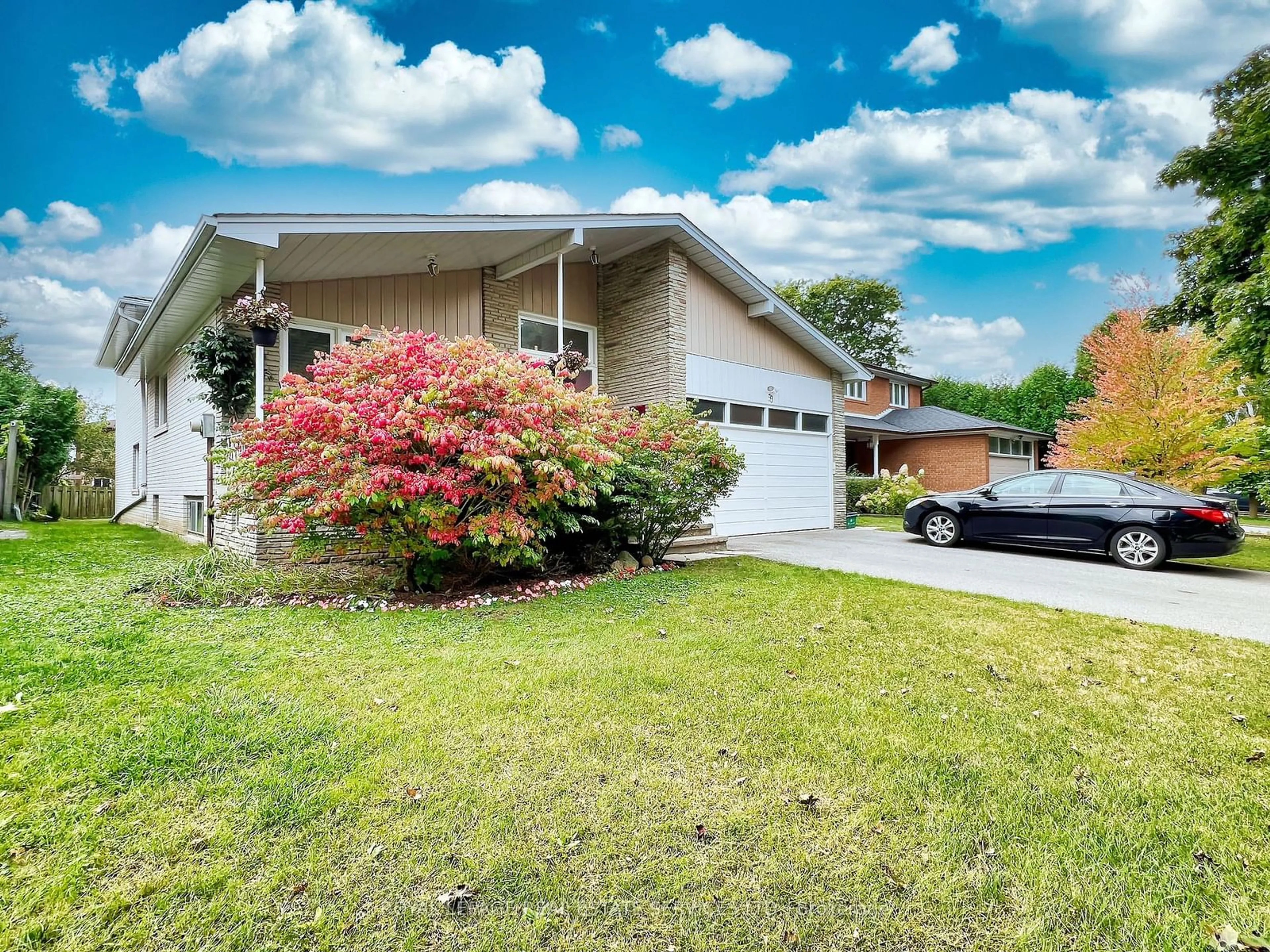 Frontside or backside of a home, the street view for 59 Covewood St, Toronto Ontario M2M 2Z1