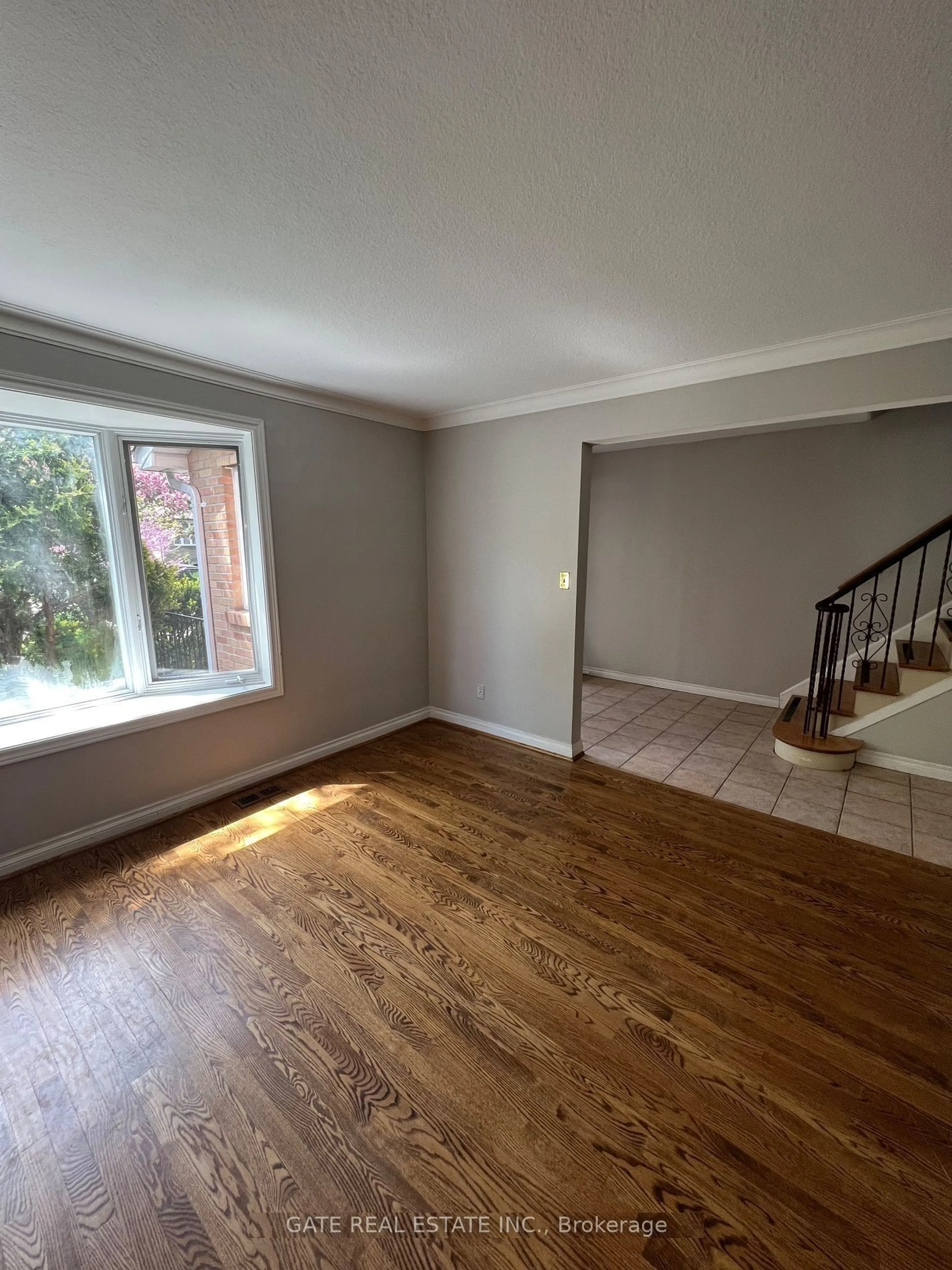 A pic of a room, wood floors for 16 Glenelia Ave, Toronto Ontario M2M 2K7