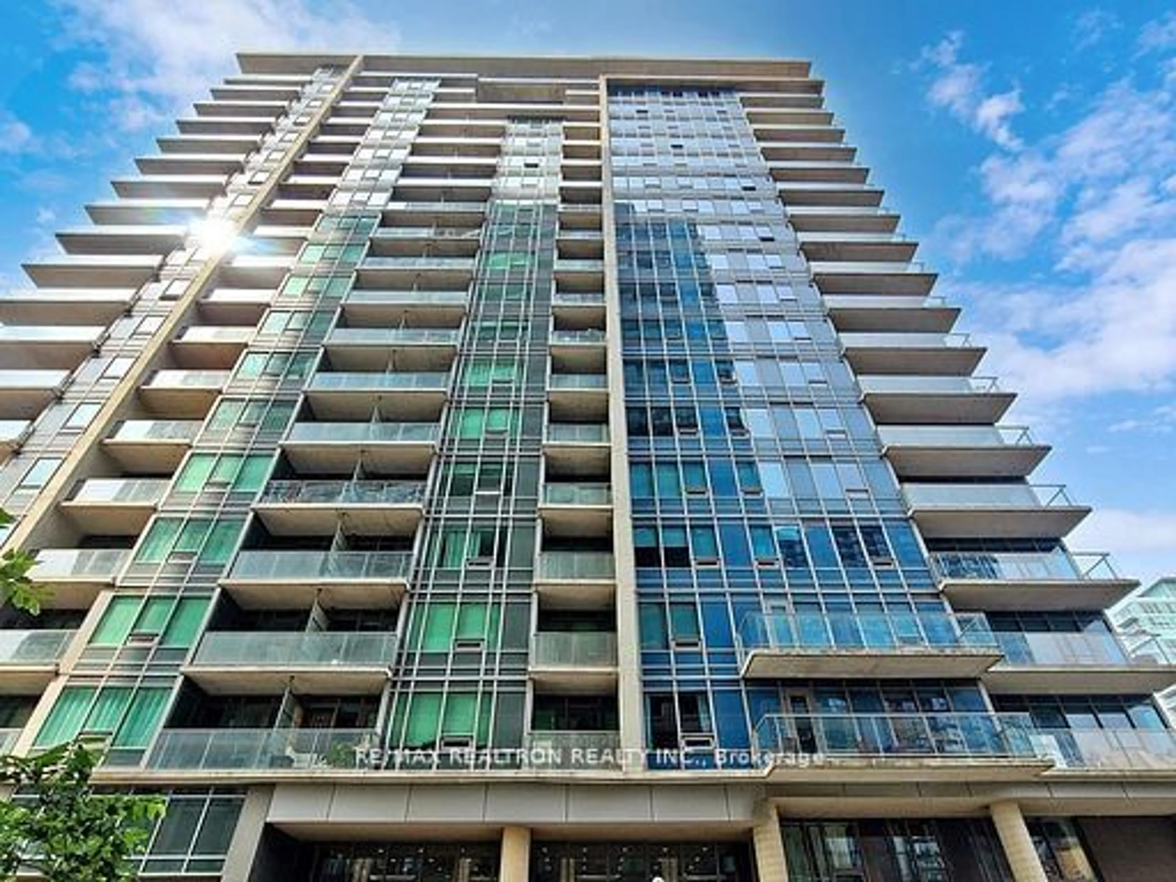 A pic from exterior of the house or condo, the front or back of building for 55 East Liberty St #1003, Toronto Ontario M6K 3P9