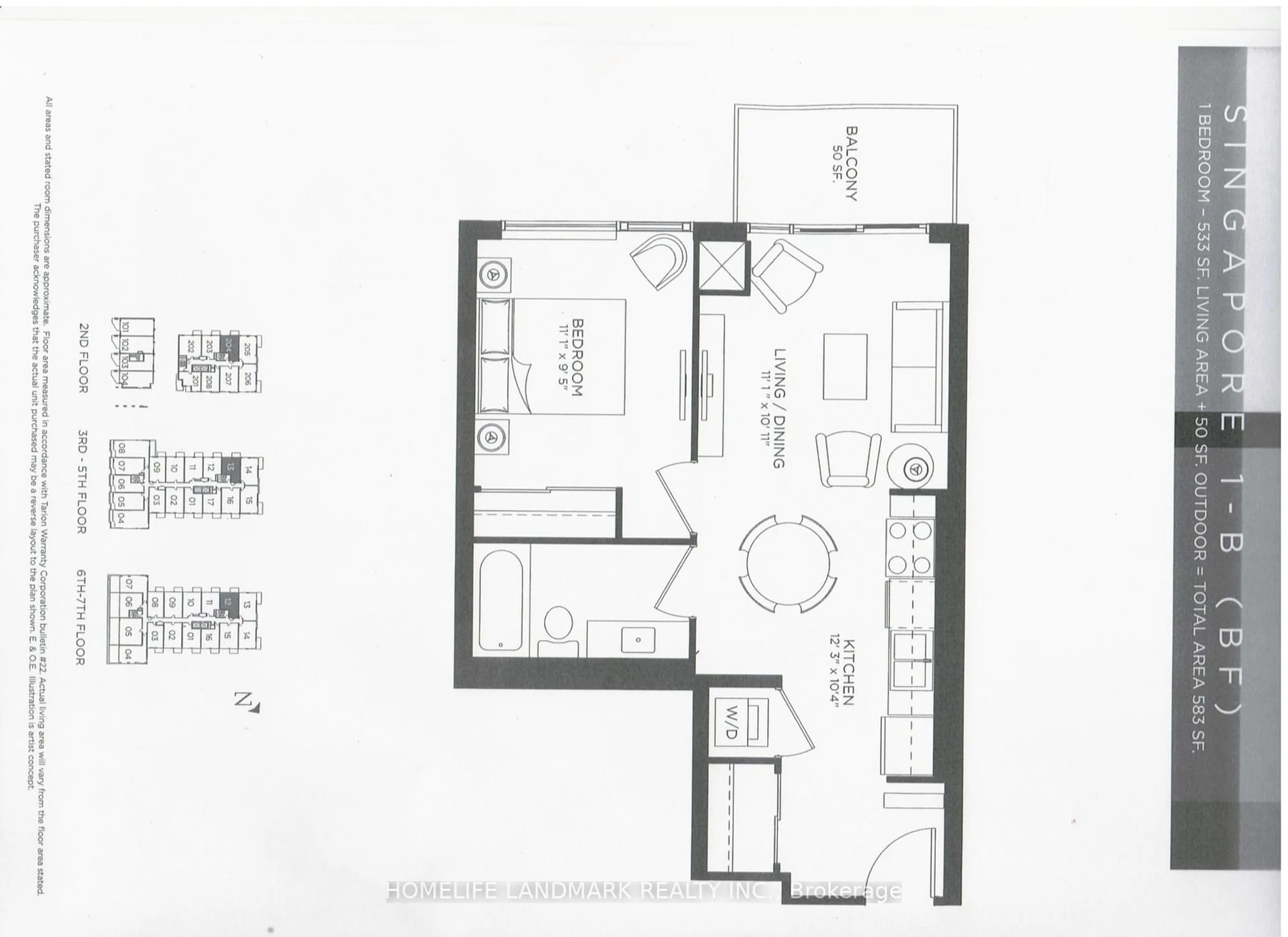 Floor plan for 68 Merton St #204, Toronto Ontario M4S 1A1