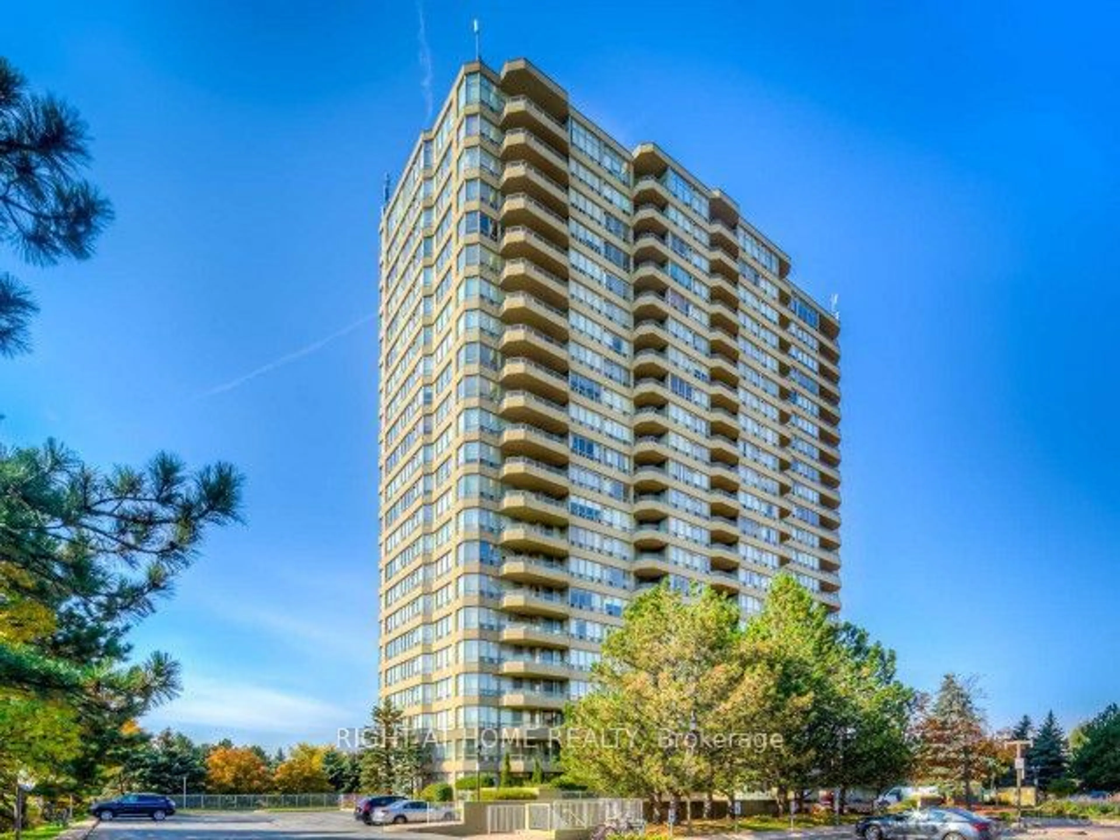 A pic from exterior of the house or condo, the front or back of building for 10 Torresdale Ave #1605, Toronto Ontario M2R 3V8