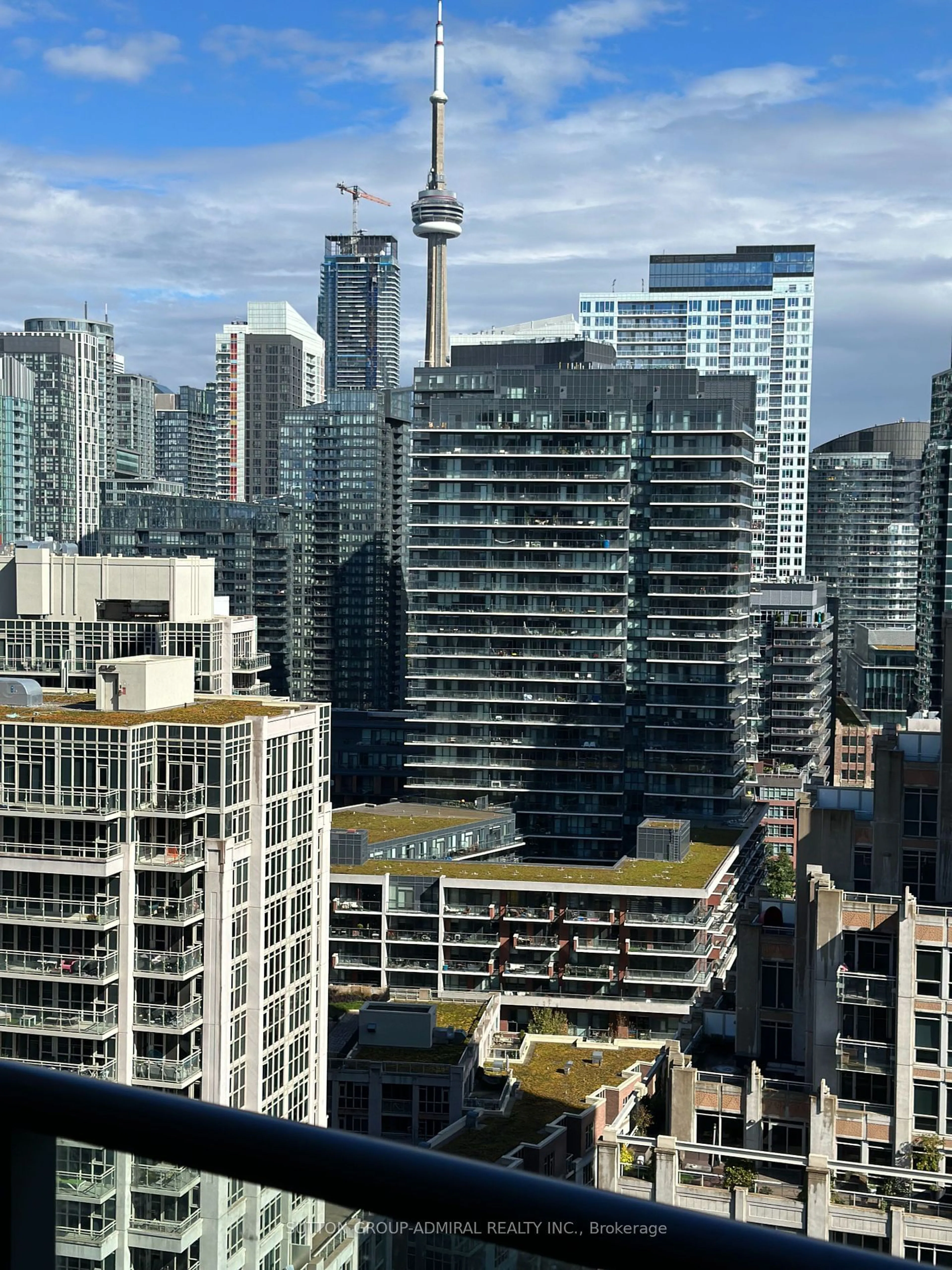 A pic from exterior of the house or condo, the view of city buildings for 215 Fort York Blvd #2001, Toronto Ontario M5V 4A2