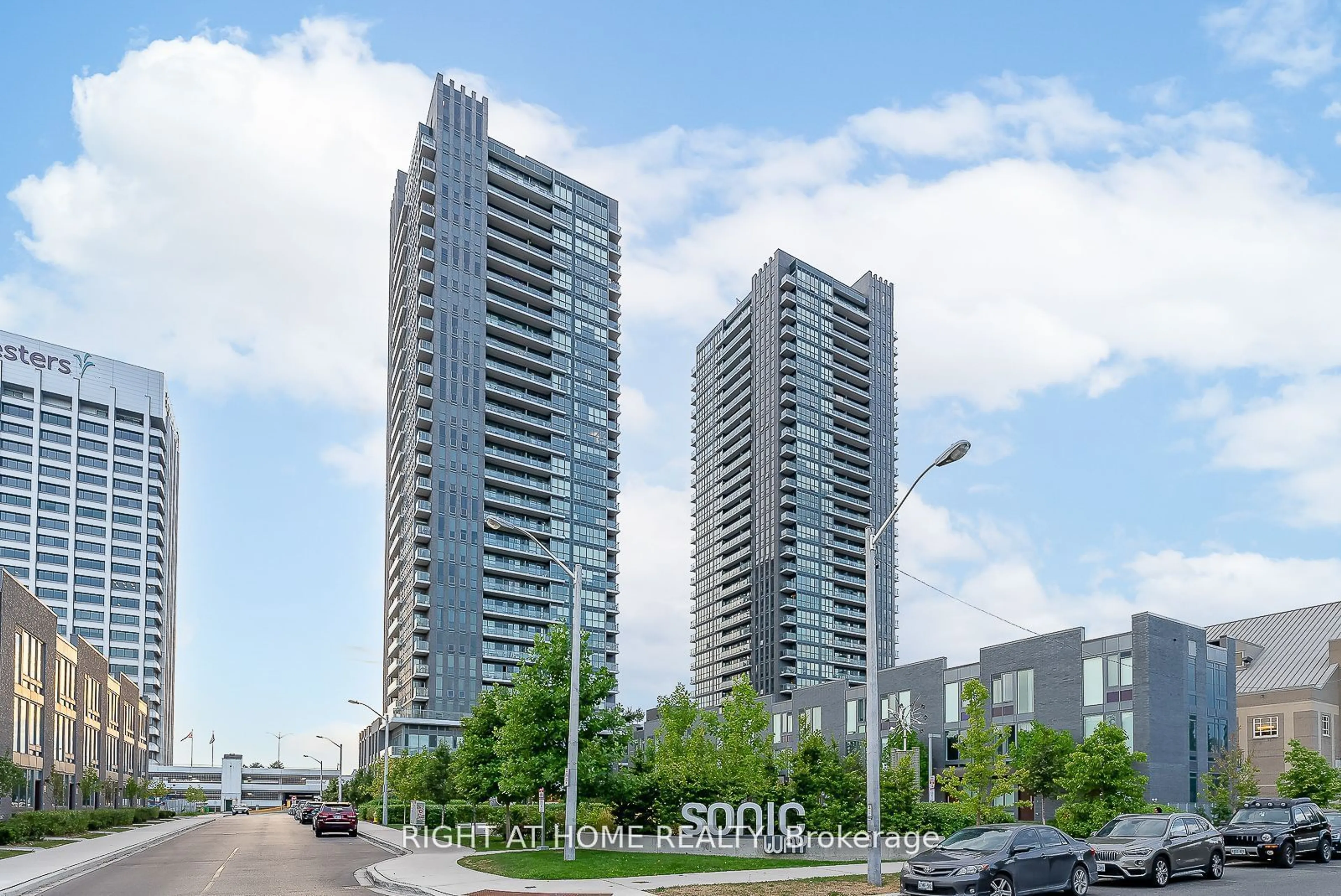 A pic from exterior of the house or condo for 2 Sonic Way #1310, Toronto Ontario M3C 0P2