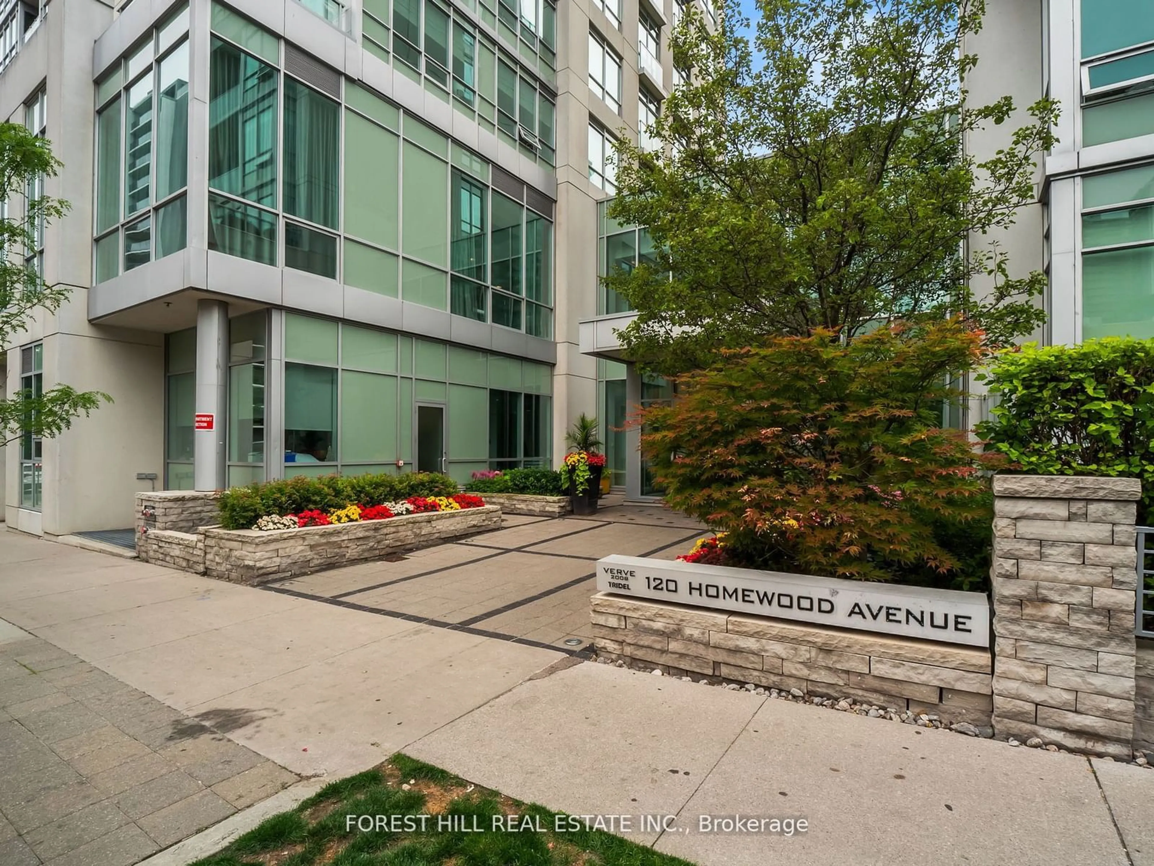 A pic from exterior of the house or condo for 120 Homewood Ave #1008, Toronto Ontario M4Y 2J3