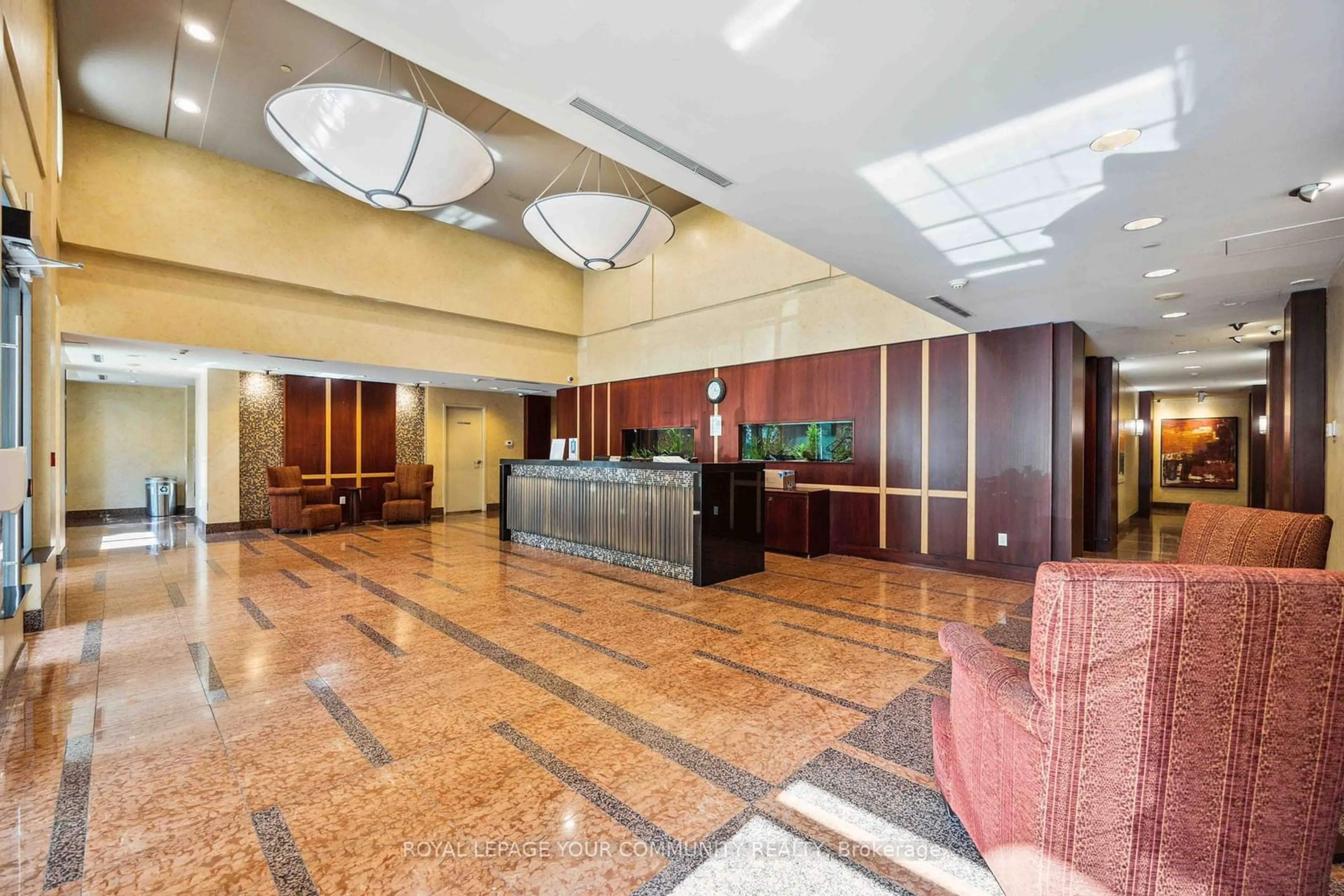 Indoor lobby, unknown floor for 21 Hillcrest Ave #404, Toronto Ontario M2N 7K2