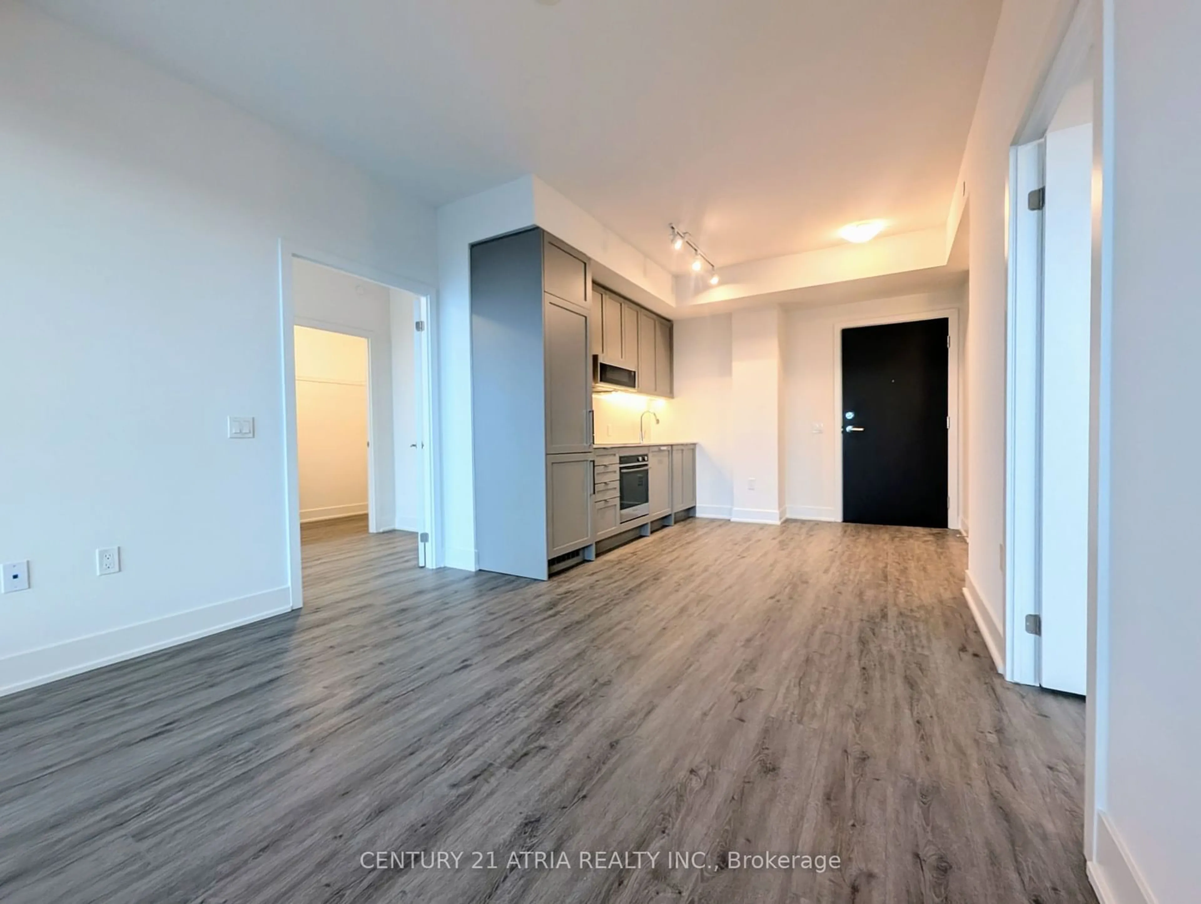 A pic of a room, wood floors for 250 Lawrence Ave #808, Toronto Ontario M5M 1B1