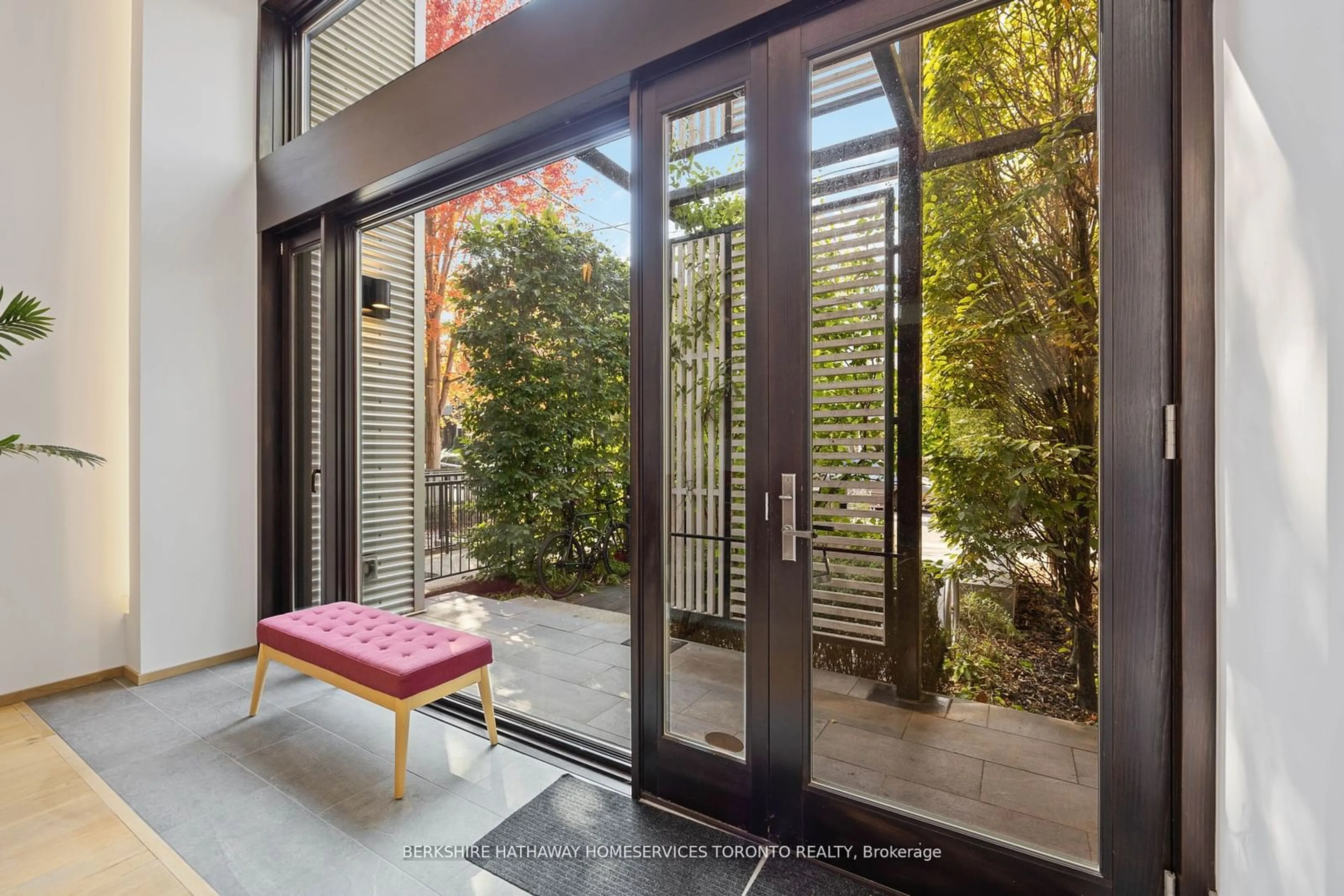 Indoor entryway, cement floor for 19 Fennings St, Toronto Ontario M6J 3B9