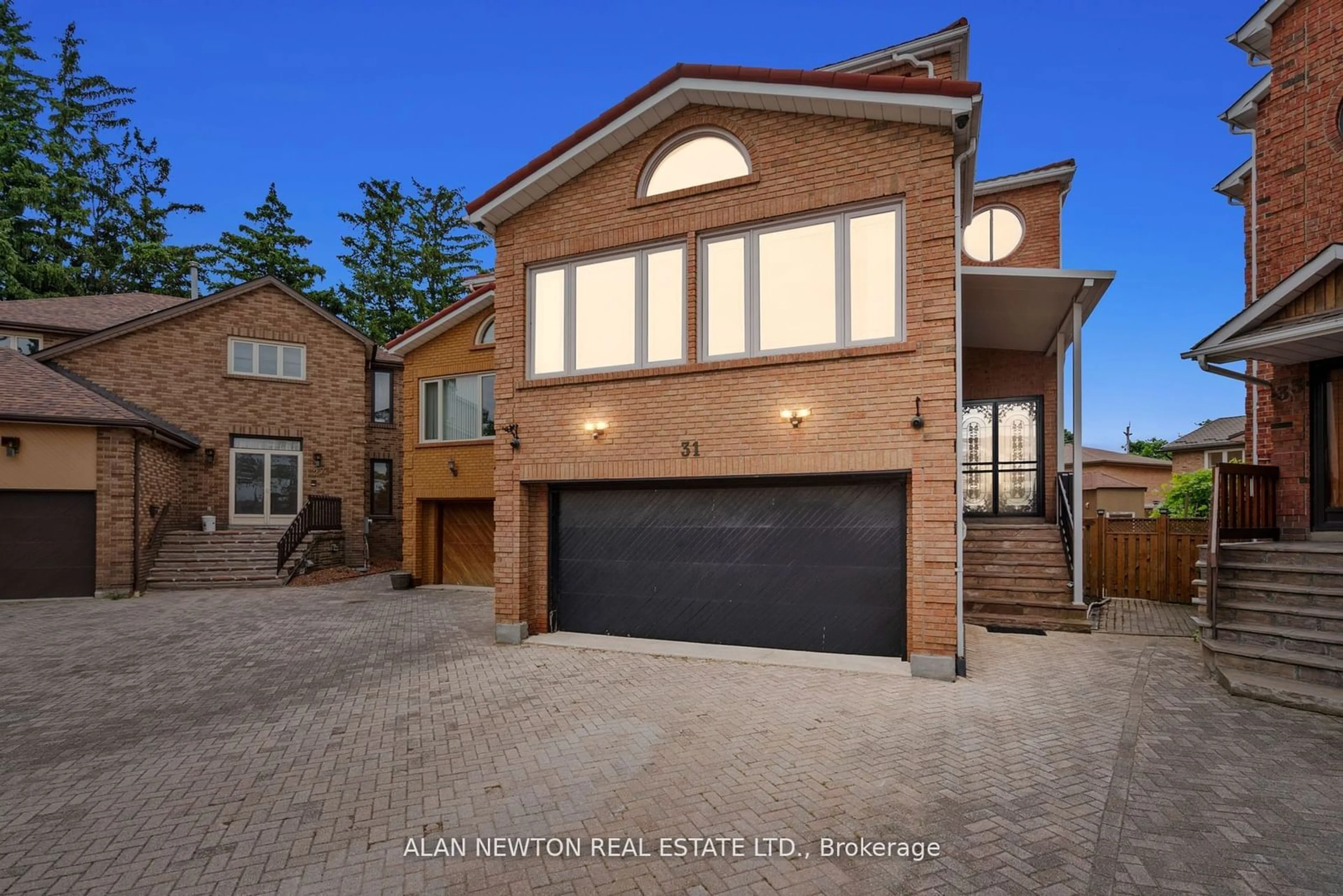 Frontside or backside of a home, the street view for 31 Carnival Crt, Toronto Ontario M2R 3T7