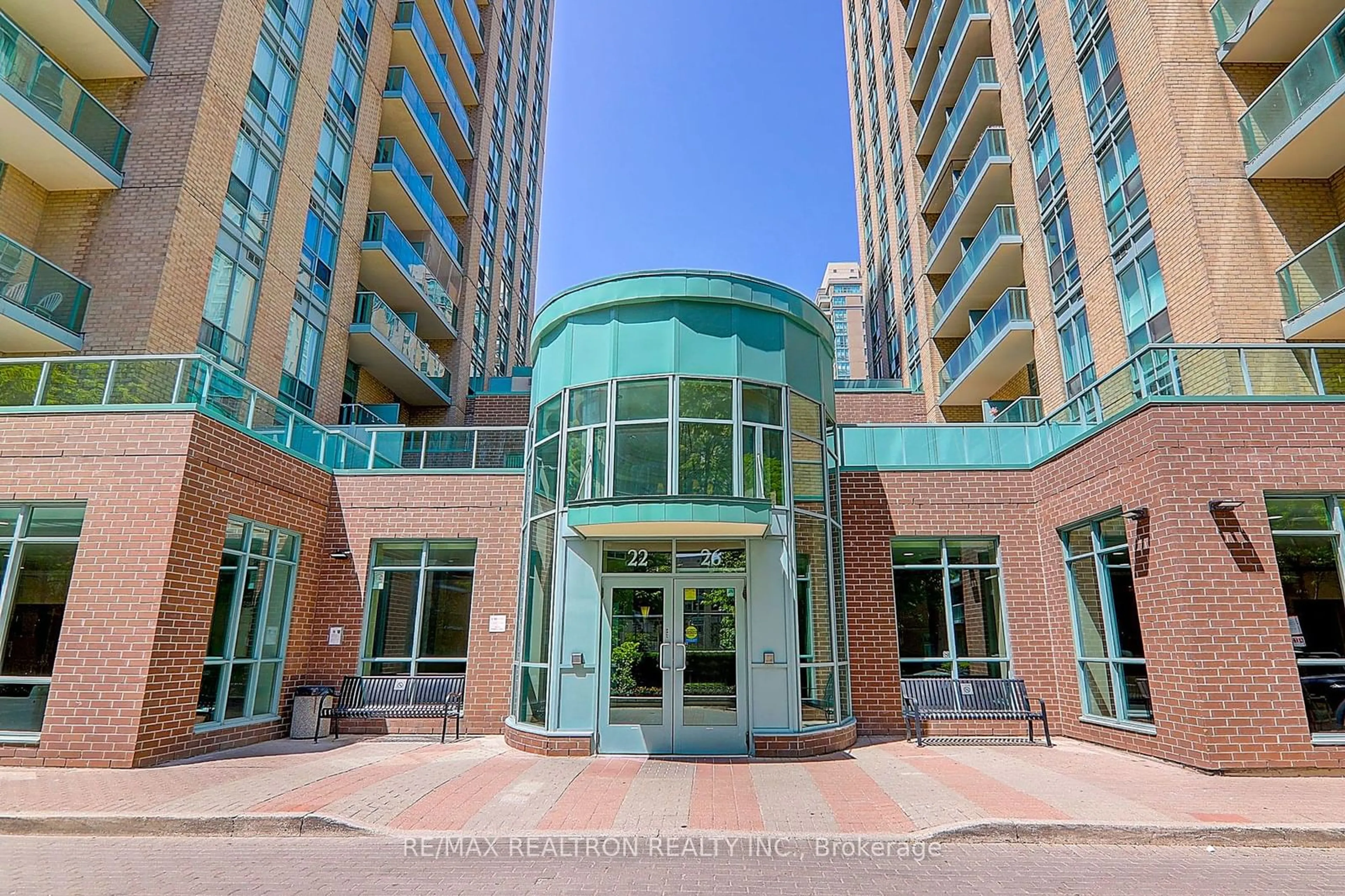 A pic from exterior of the house or condo for 26 Olive Ave #1008, Toronto Ontario M2N 7G7