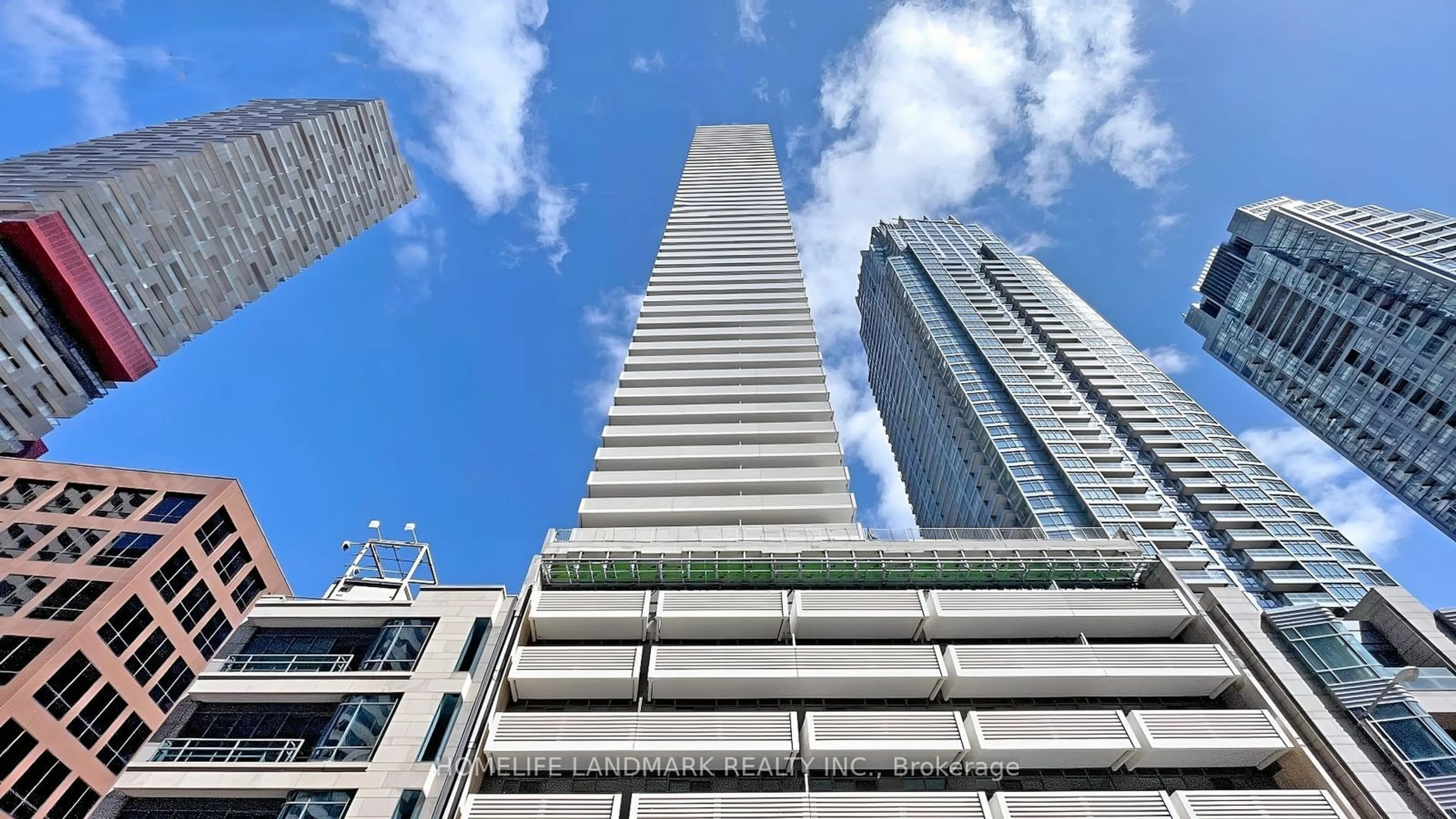 A pic from exterior of the house or condo, the front or back of building for 2221 Yonge St #3705, Toronto Ontario M4S 2B4